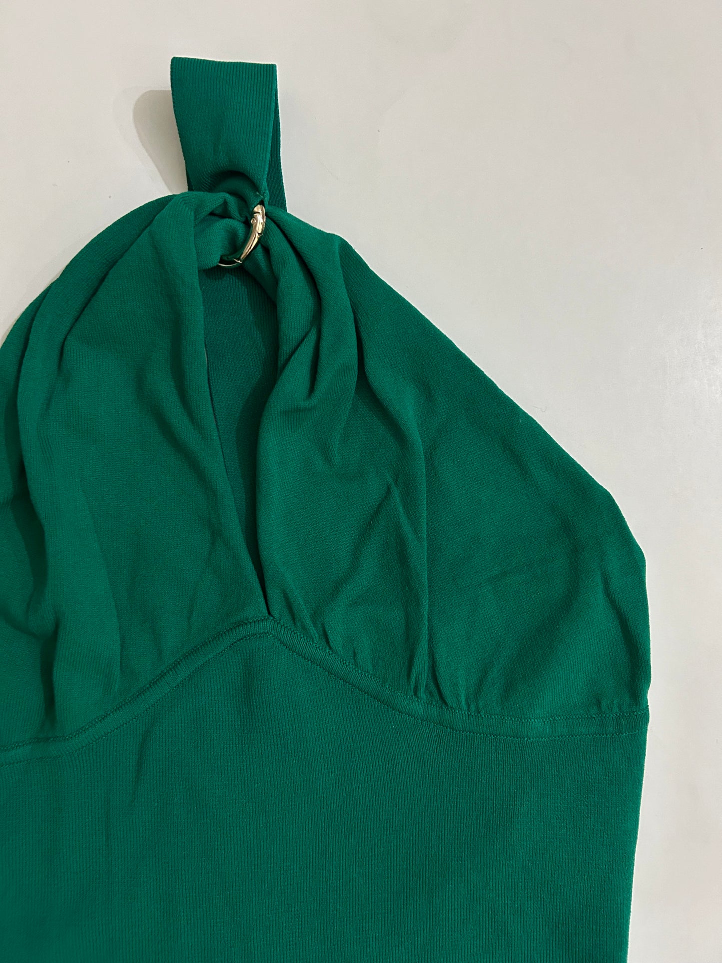 Halterneck Green Top