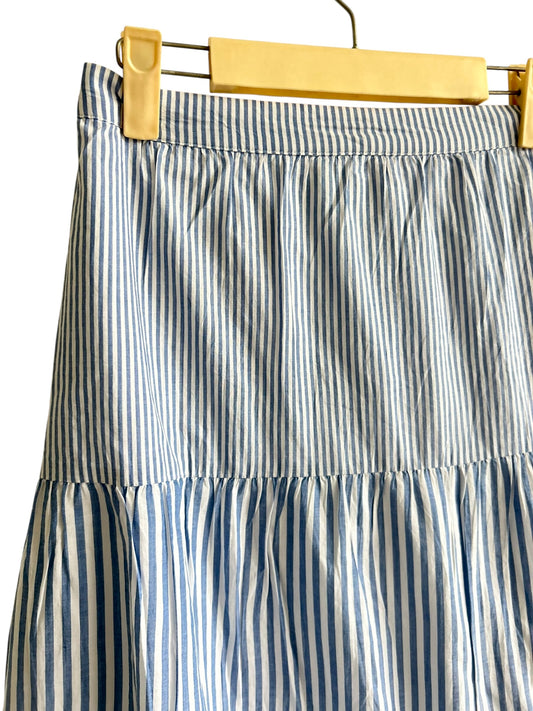 Striped Cotton Skirt
