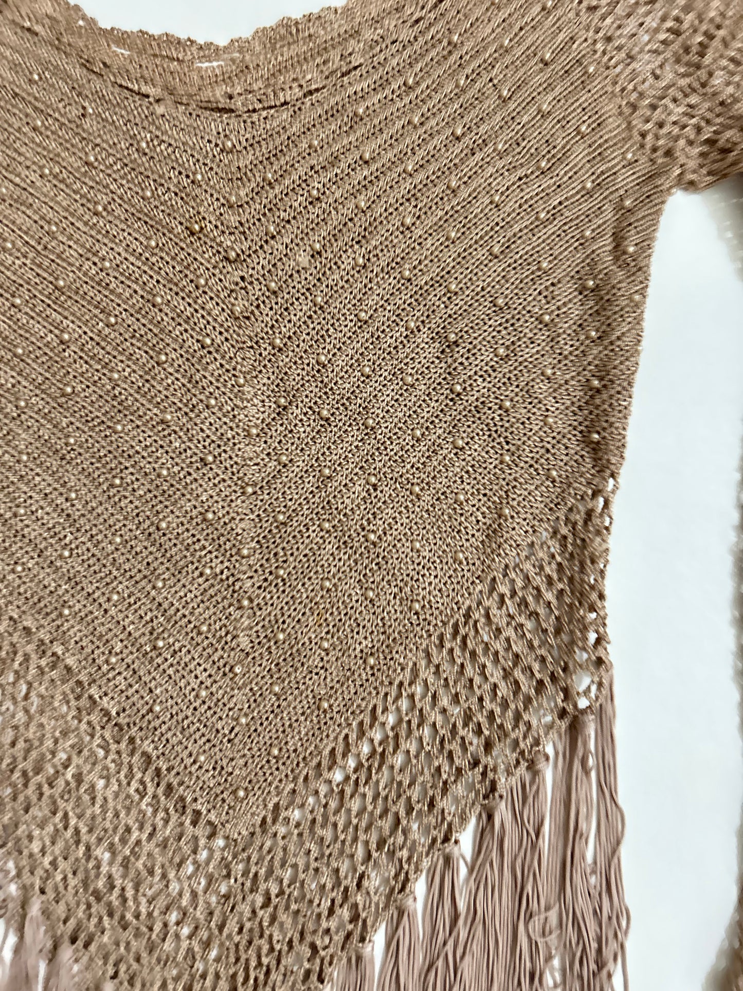 Beaded Fringe Top