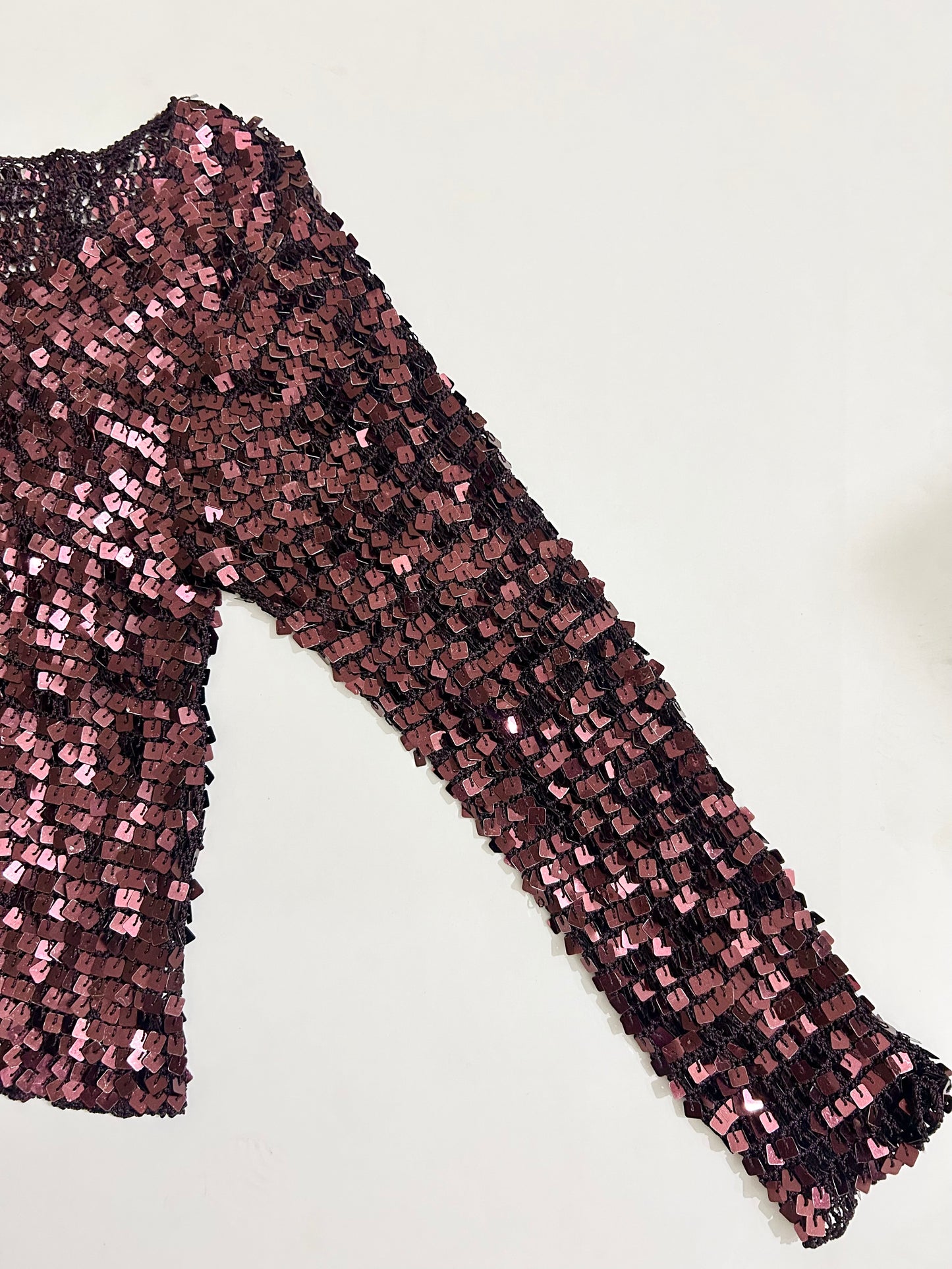 Embellished Sequinned Top