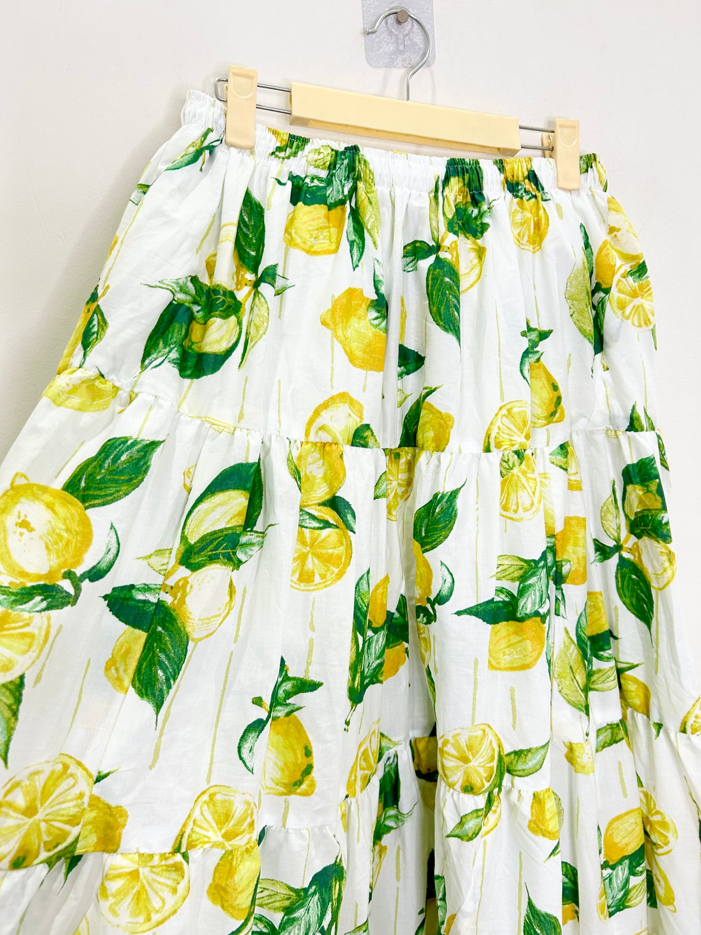 Lemon Print Skirt