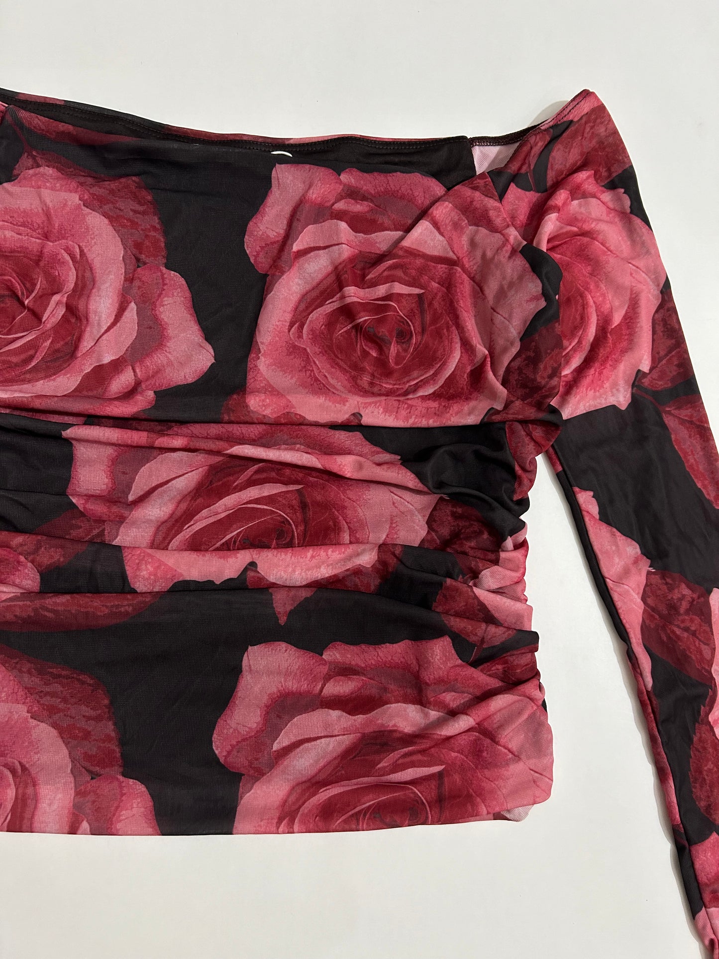 Noir Bloom Top