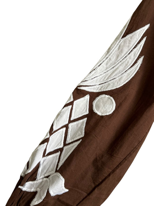 Brown Cotton Top