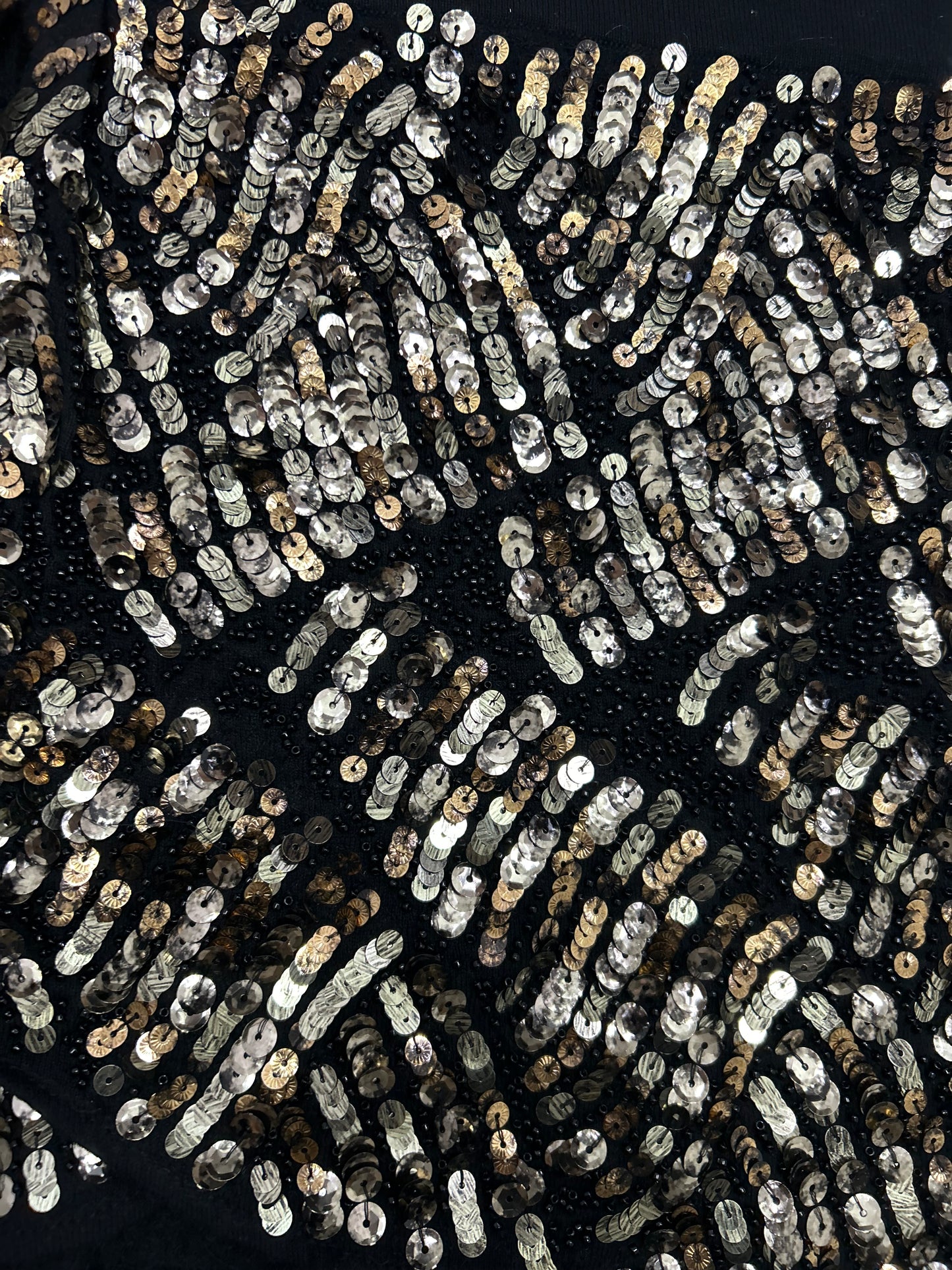 ZARA Sequinned Skirt