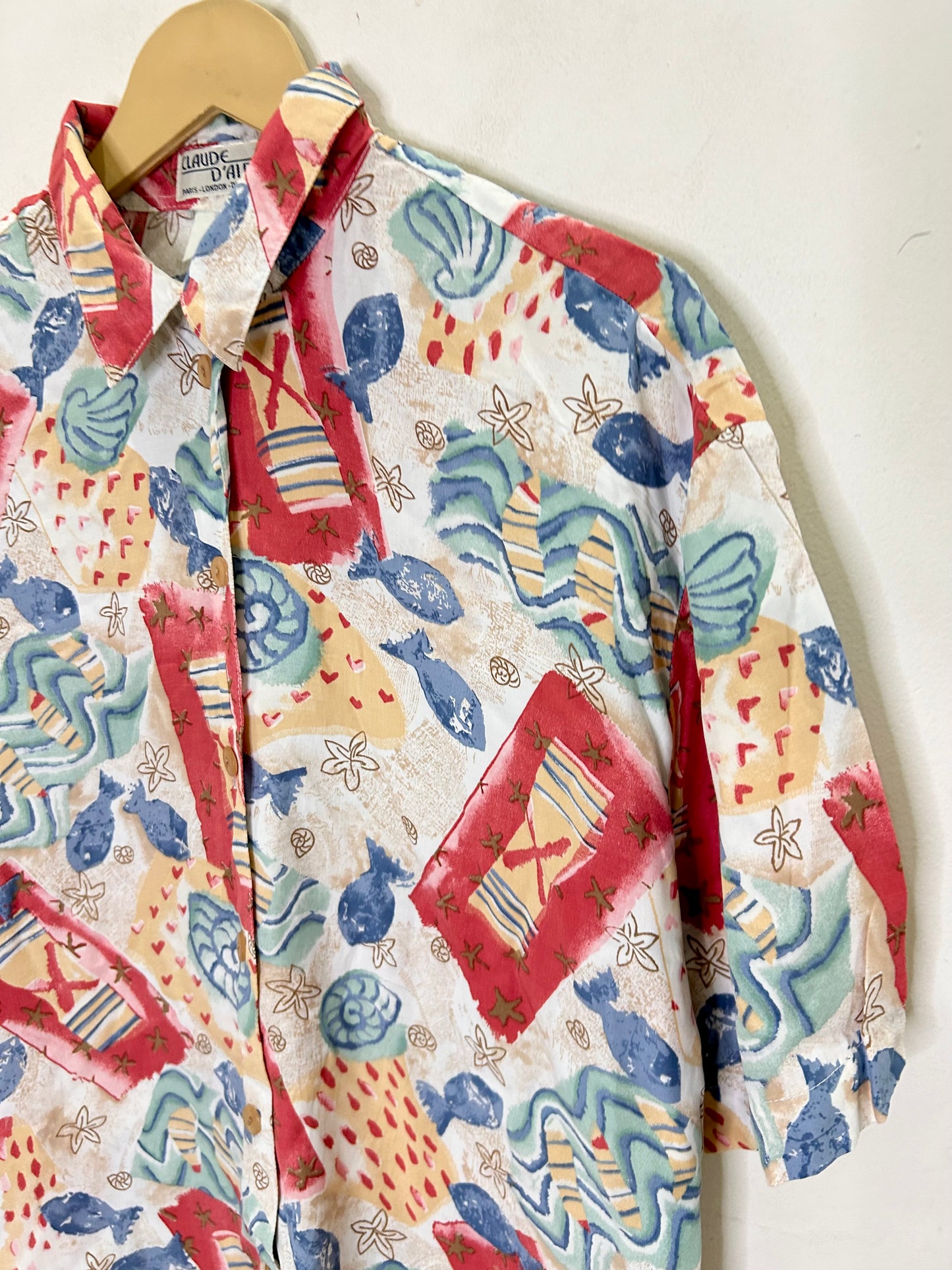 Fish Shirt: Chest- 44”