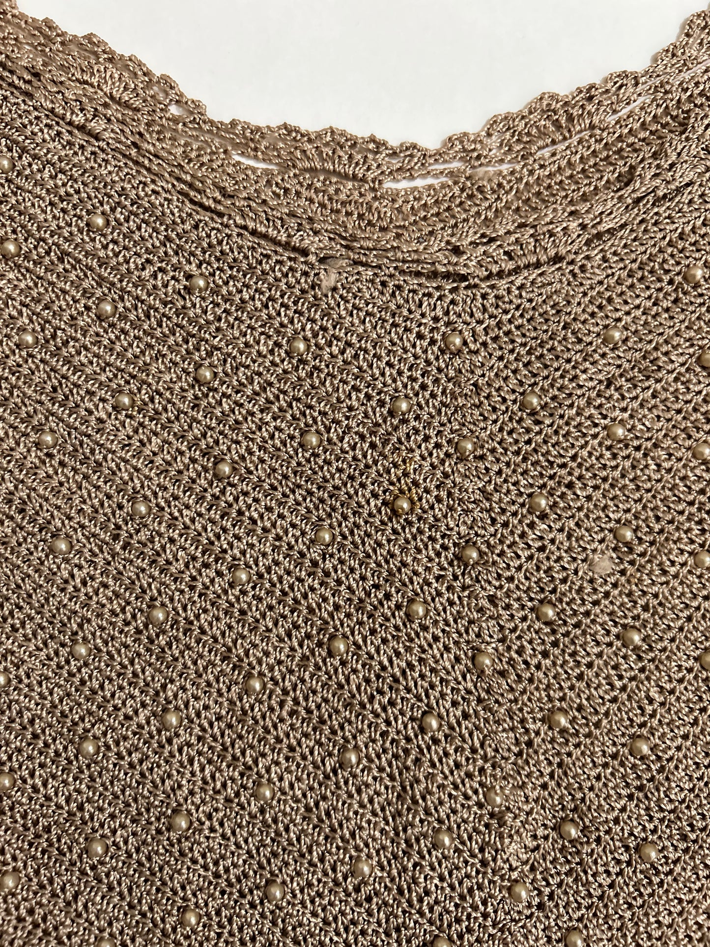 Beaded Fringe Top