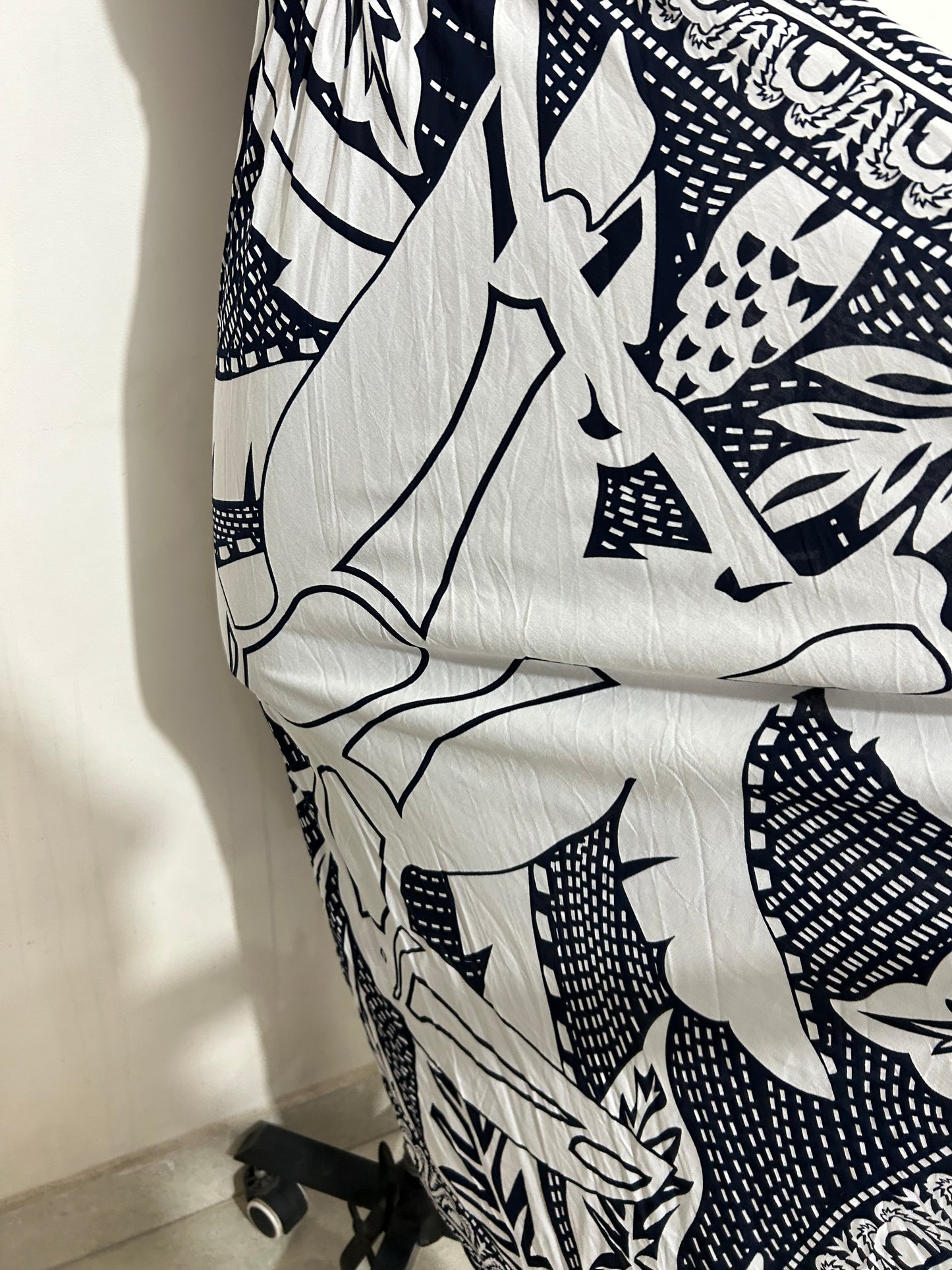 Tropical Flamingo Handkerchief Dress