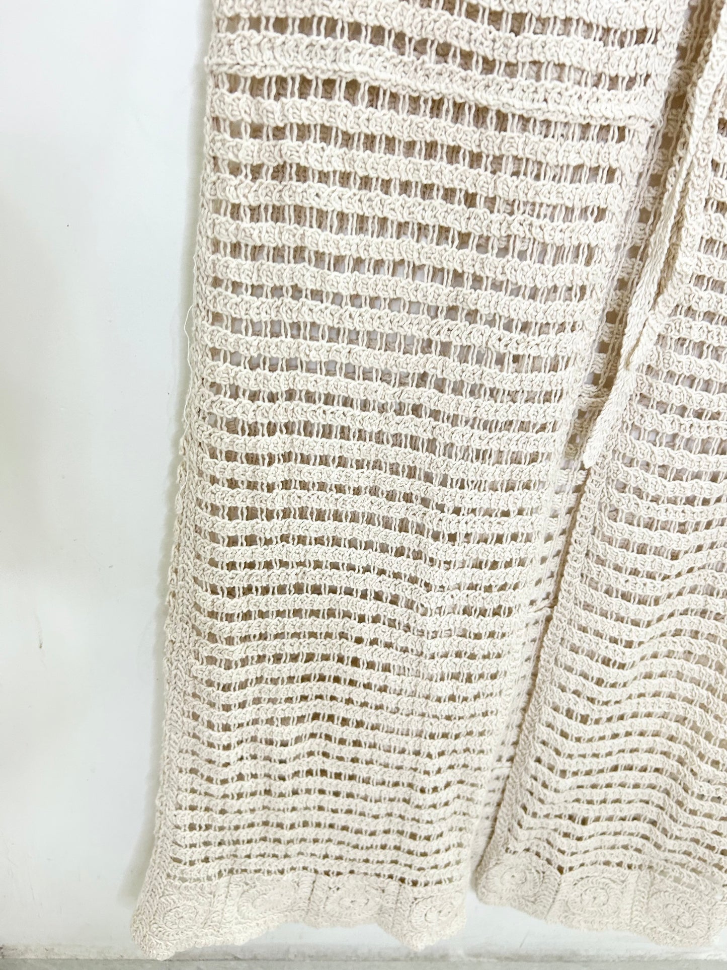 Crochet Beige Shrug