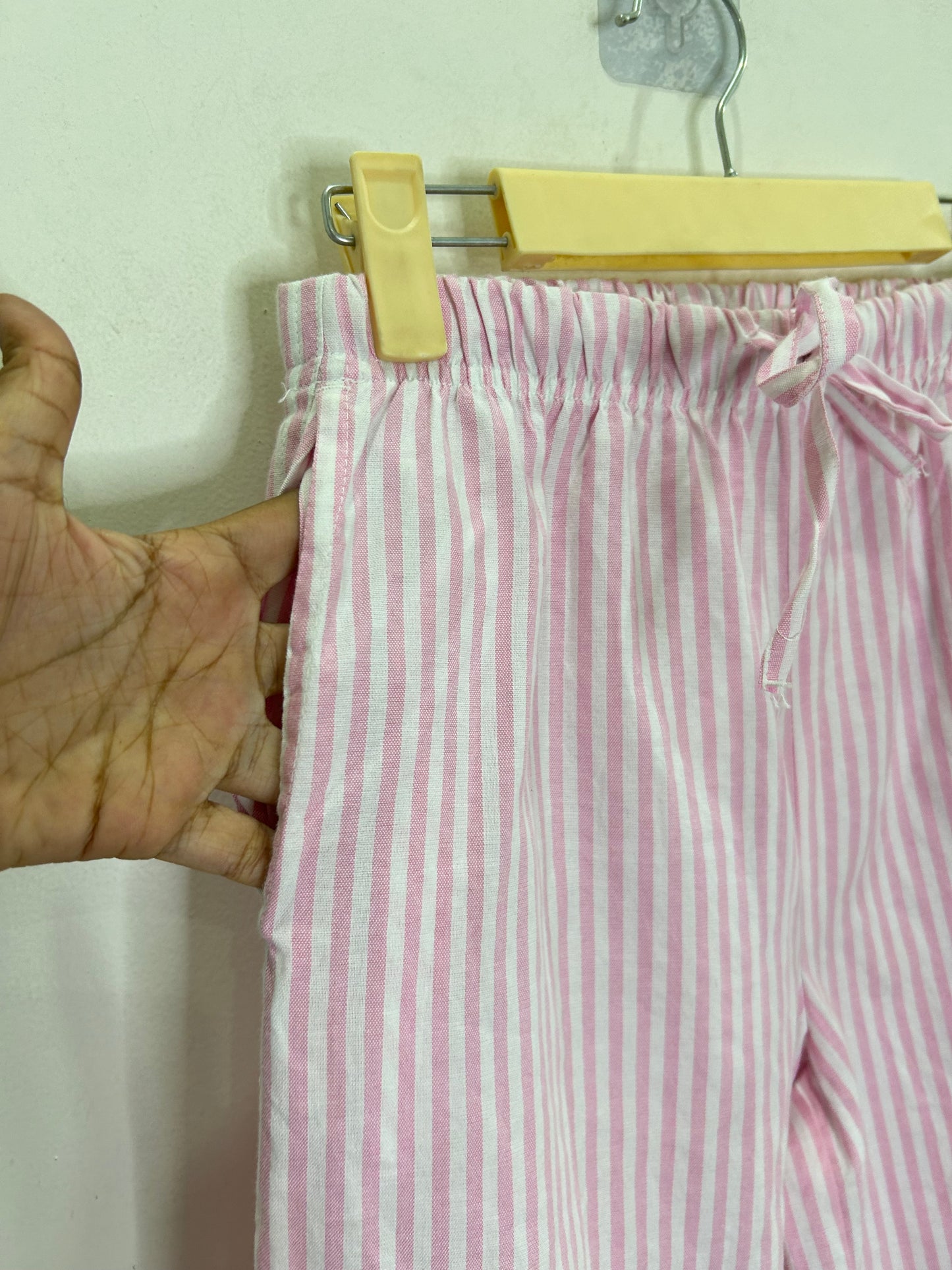 Pink Striped Pants