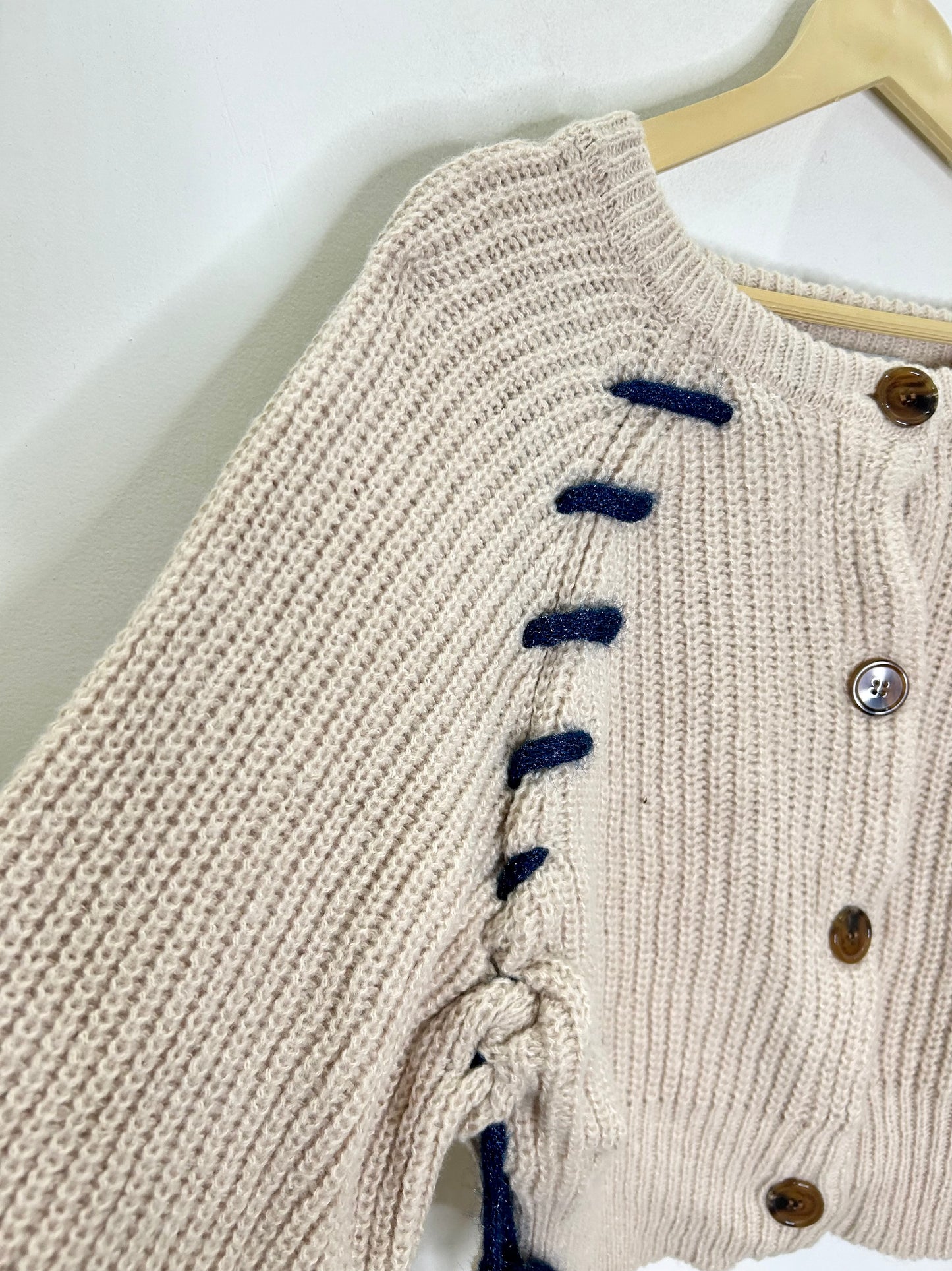 Knot Beige Sweater