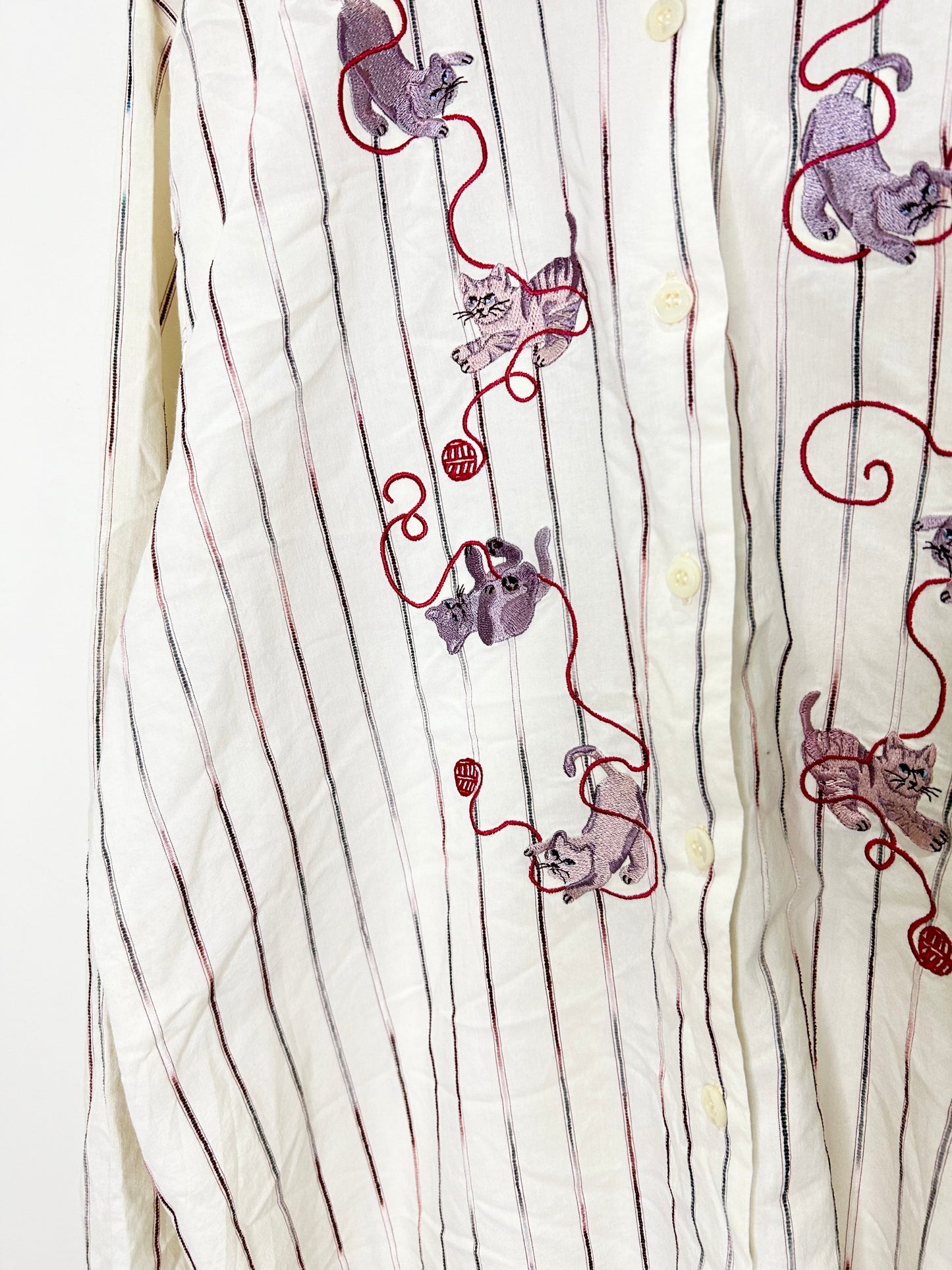 Cat Striped Shirt