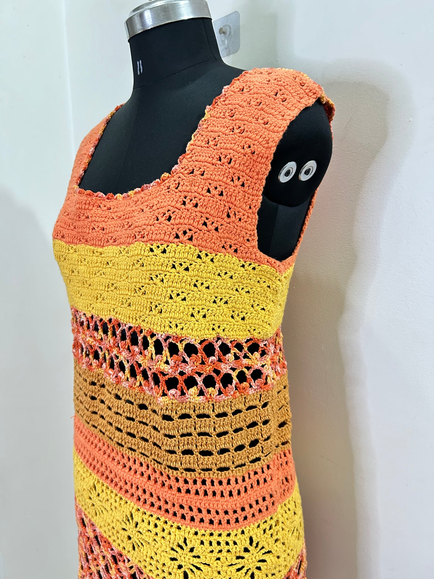 Sunrise Crochet Dress