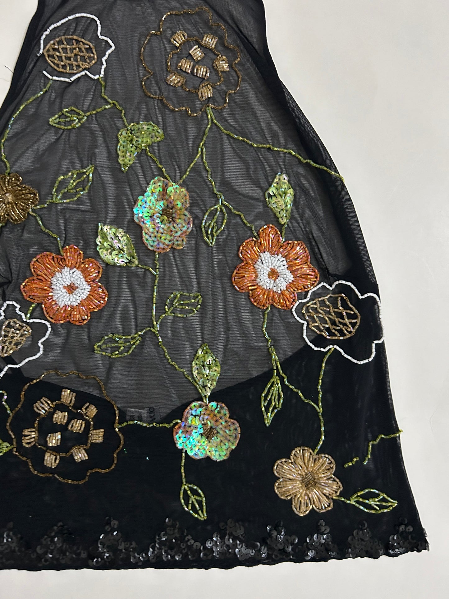 Sheer Embellished Top