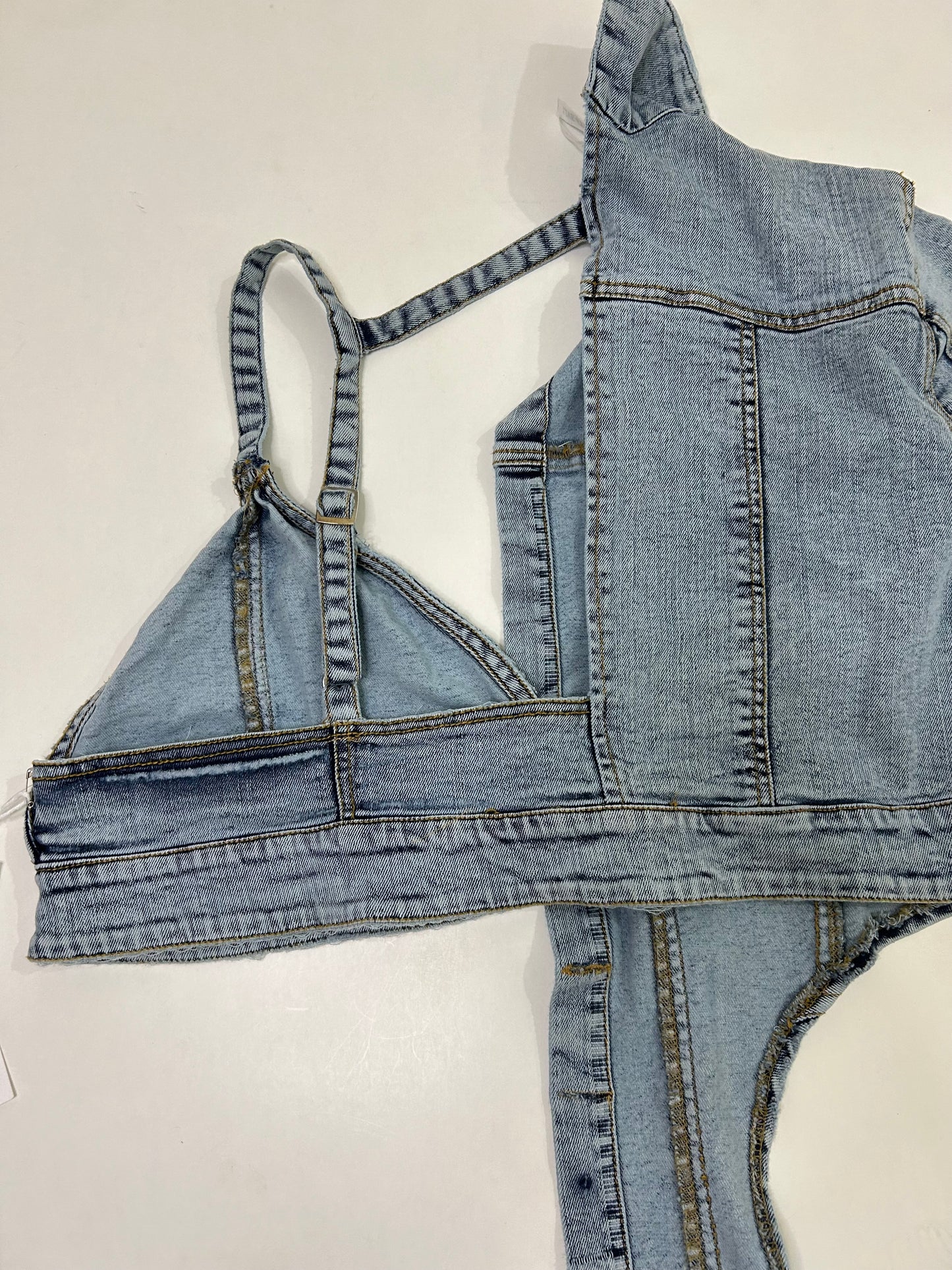 Bralette Denim Jacket