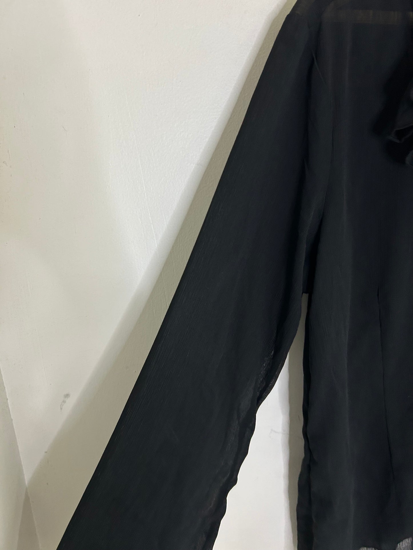 Ruffle Blouse: Bust- Till 42”