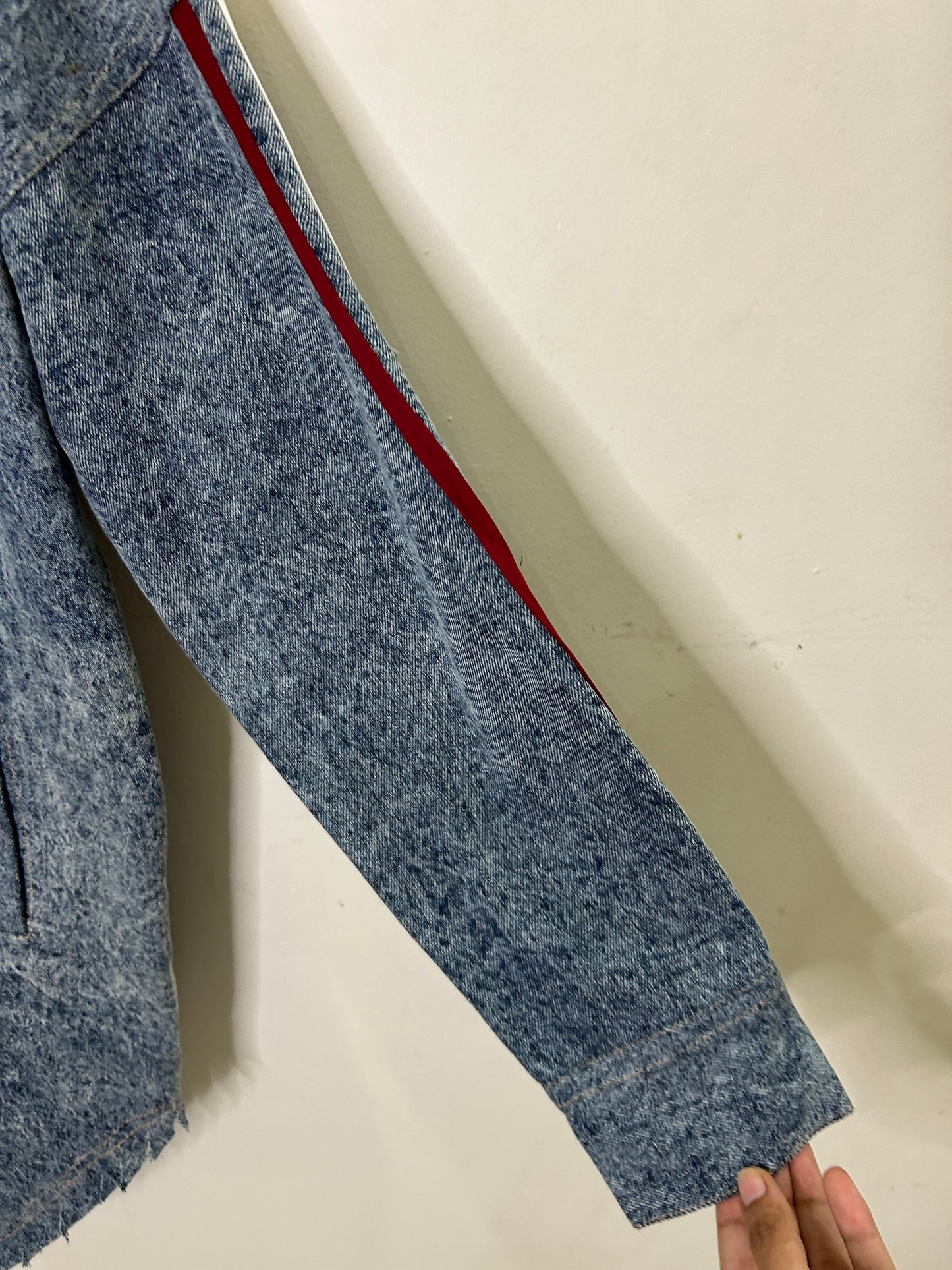 Deconstructed Plaid Jacket
