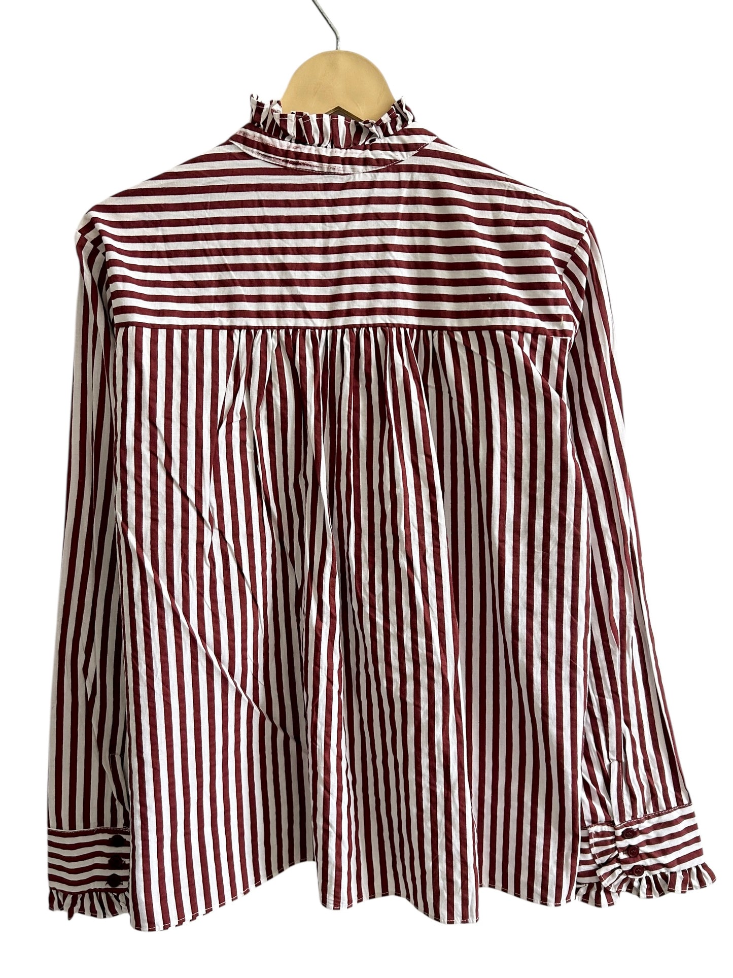 Brown Striped Shirt