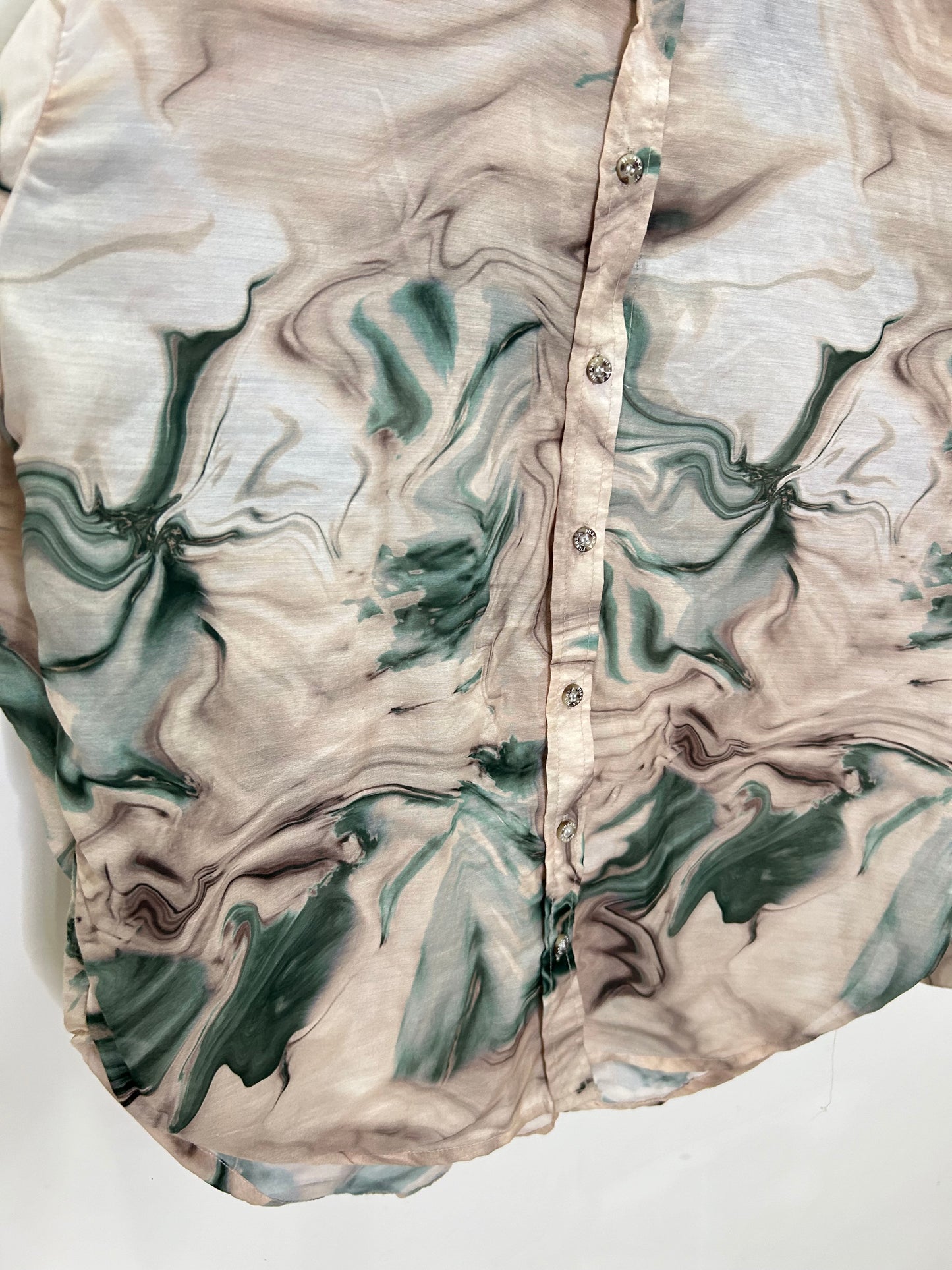 Abstracted Printed Shirt
