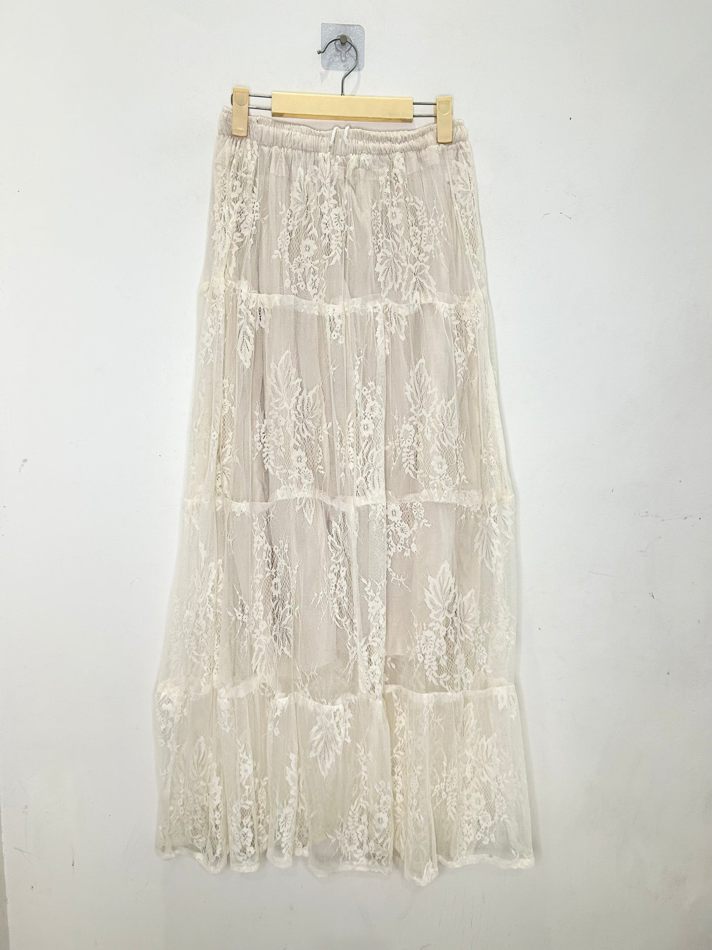 White Lace Skirt
