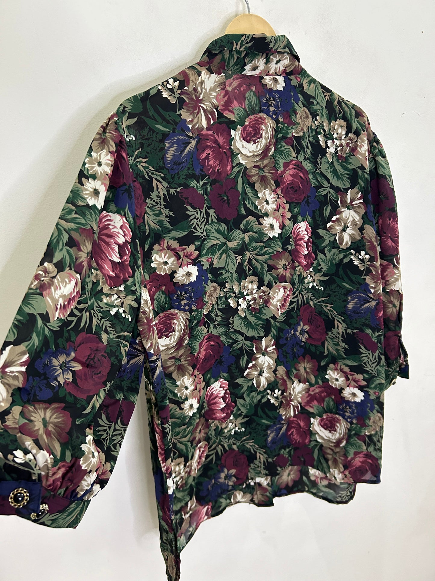 Floral Shirt: Chest-48”