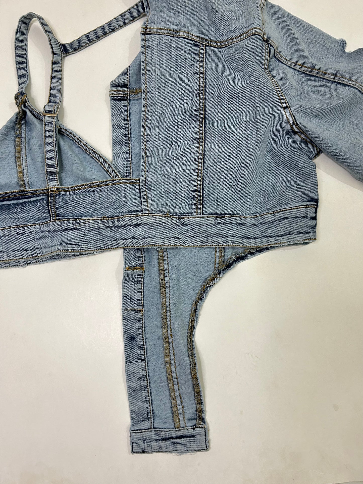 Bralette Denim Jacket