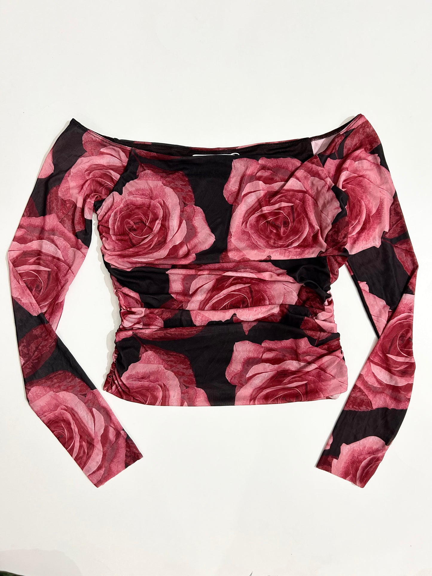 Noir Bloom Top