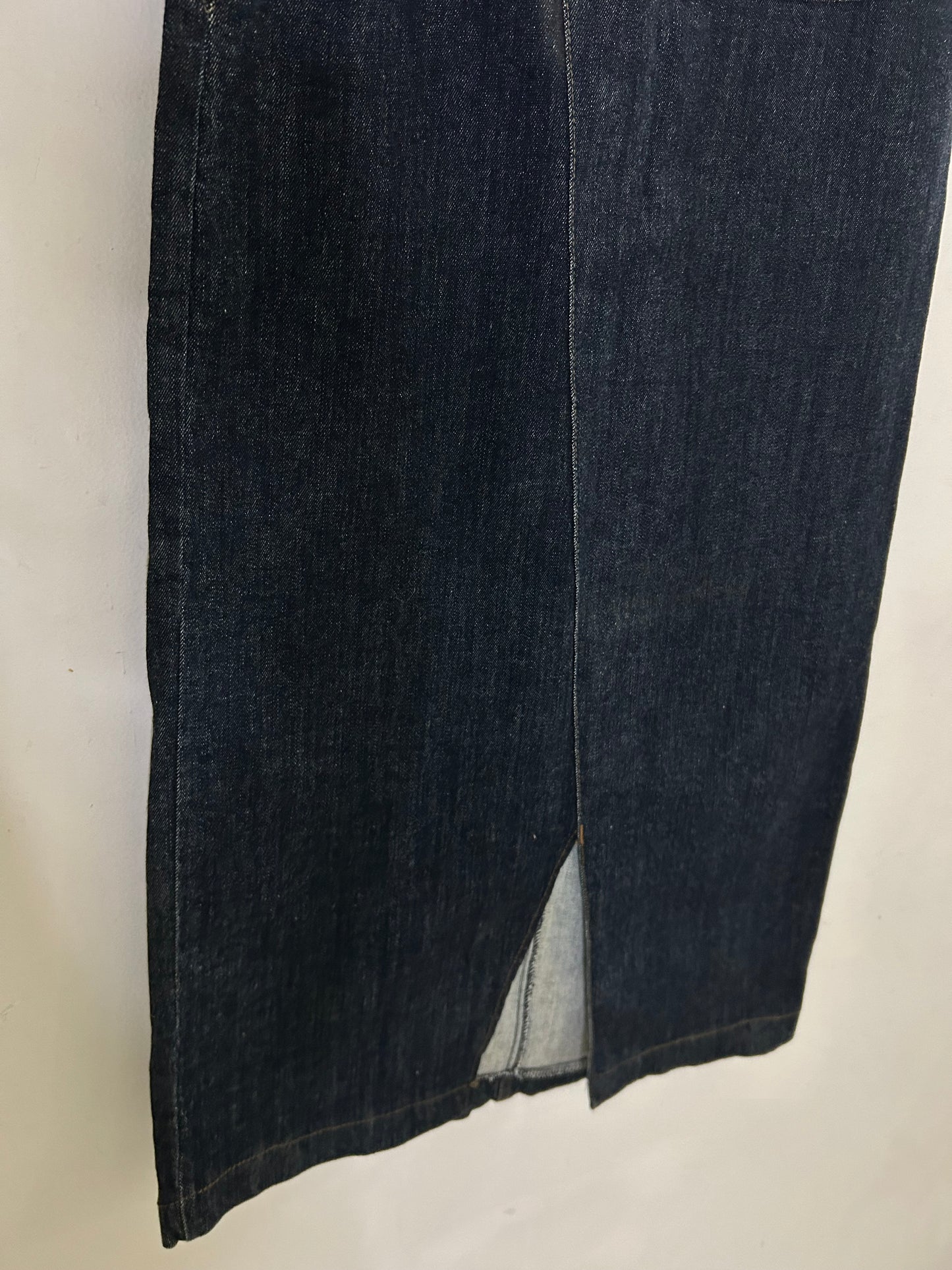 Black Denim Skirt