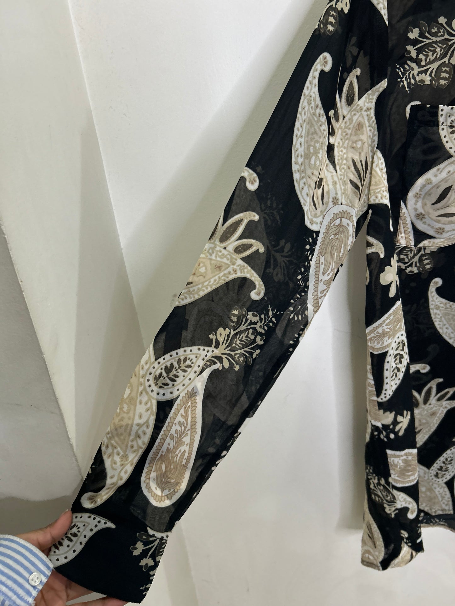 Paisley Print Shirt