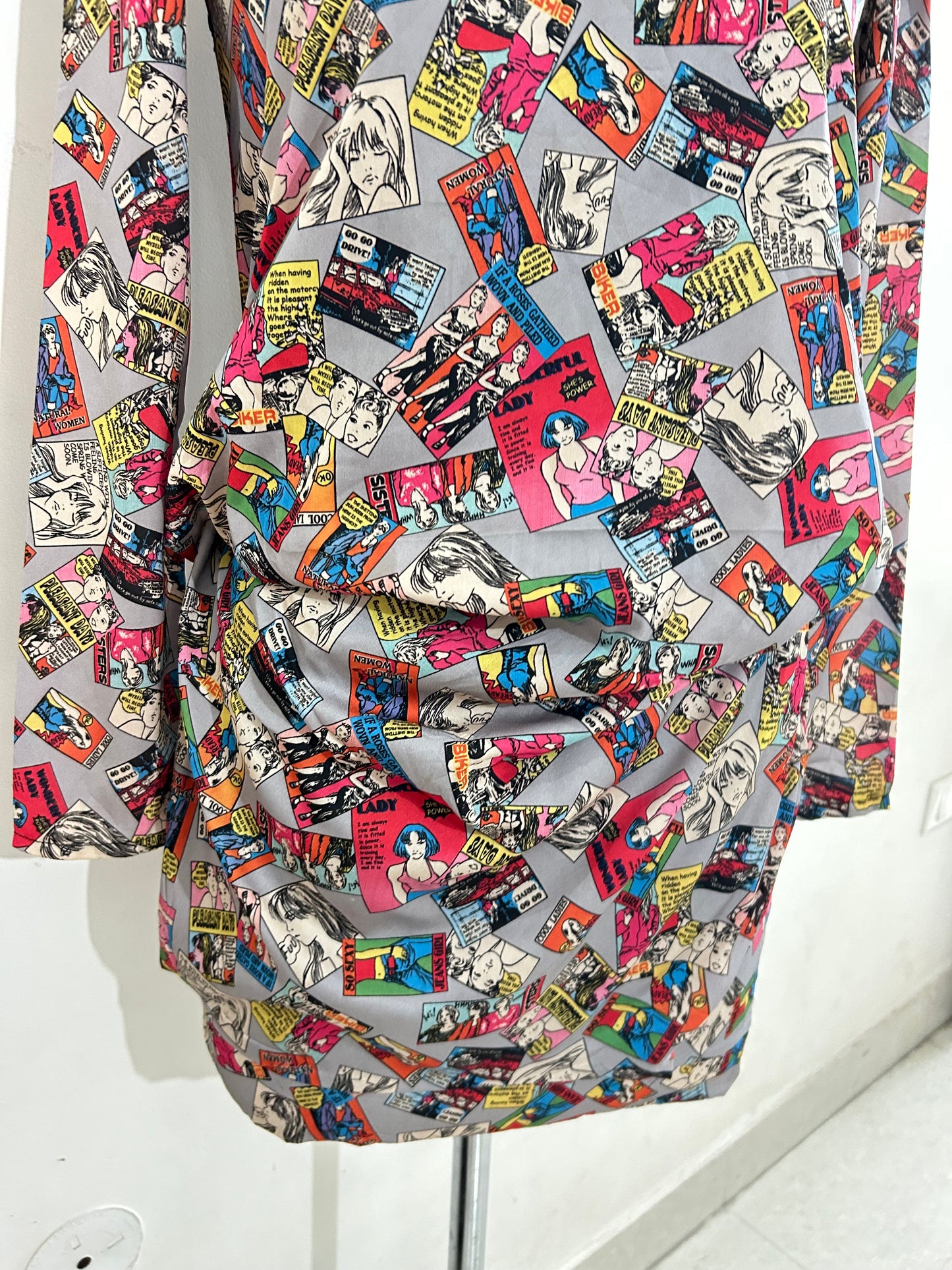 Comic Print Dress