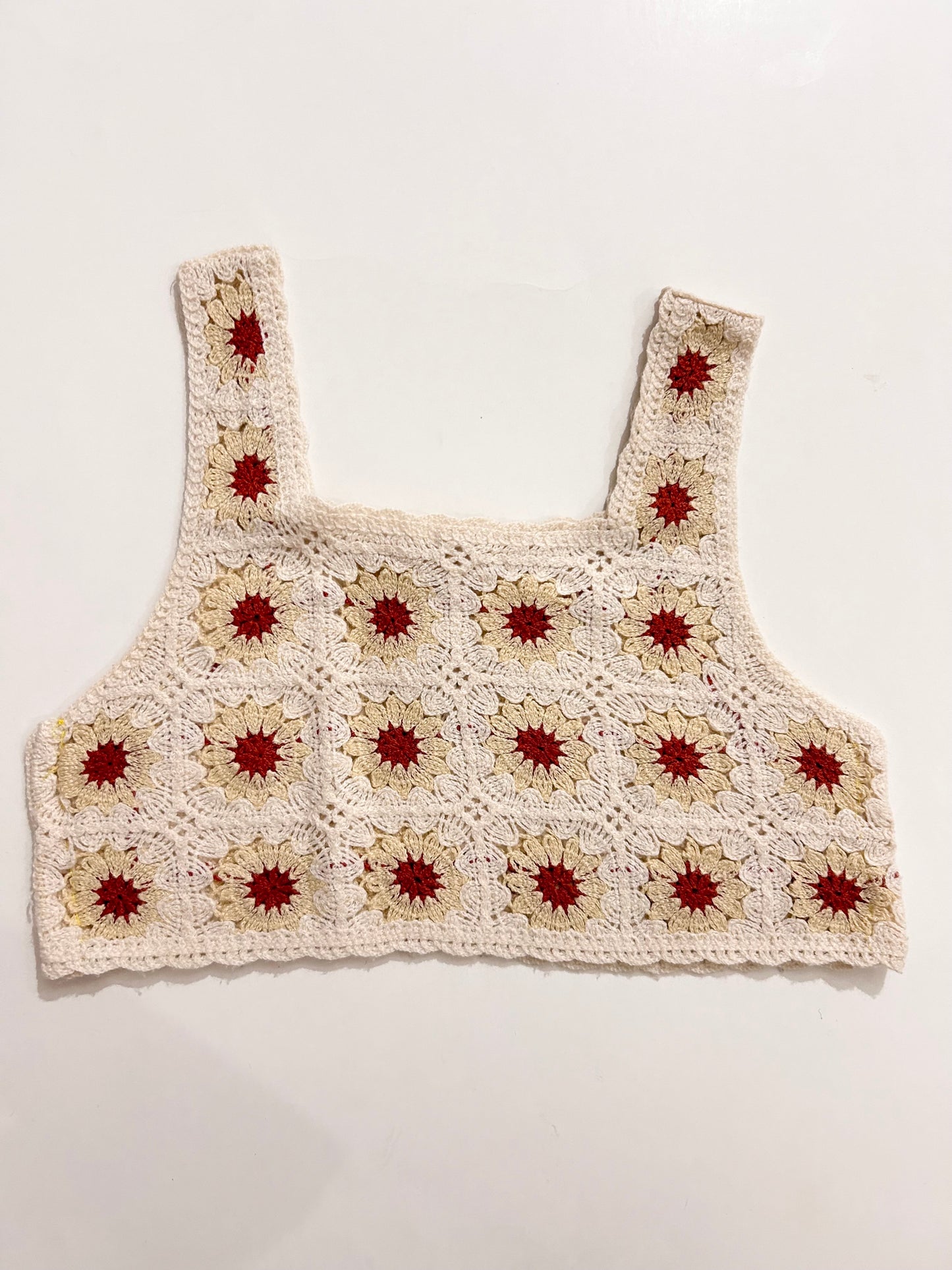 Crochet Top: Bust-32” TO 36”