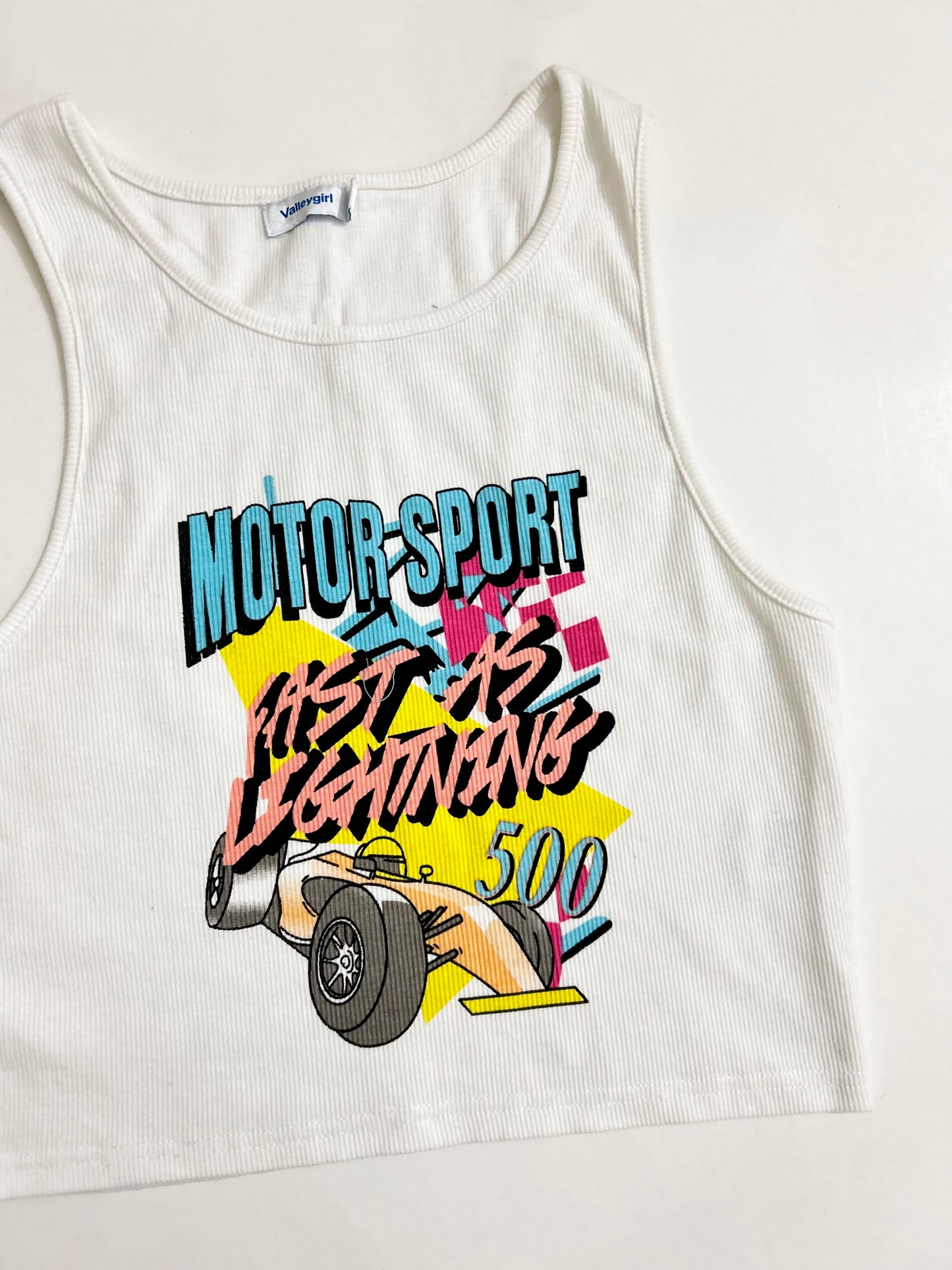 Motor Sport Crop Top
