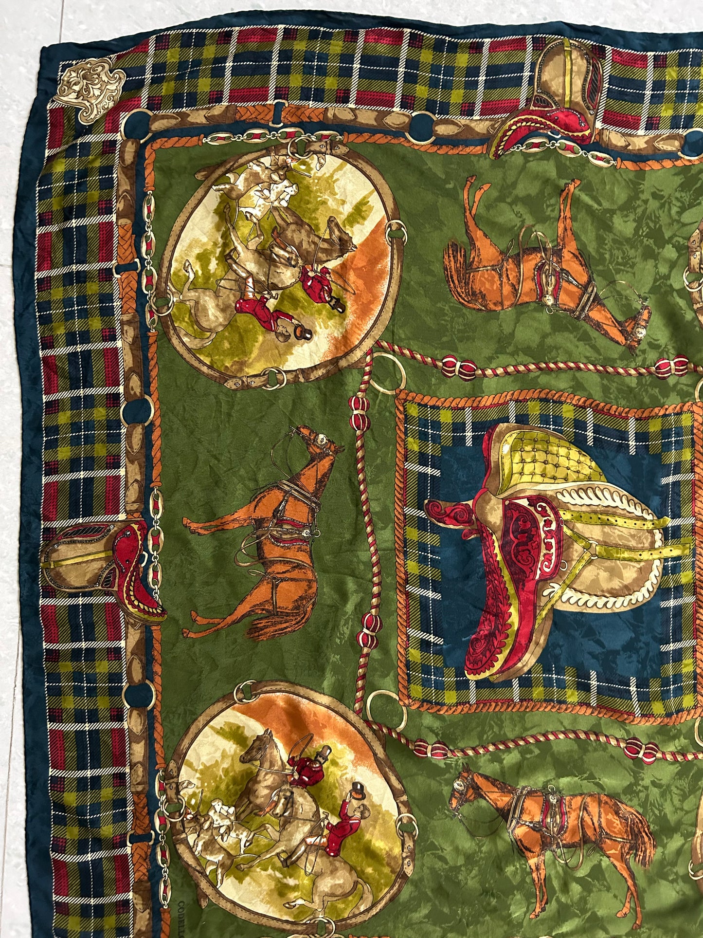 Horse Scarf 34”x 36”