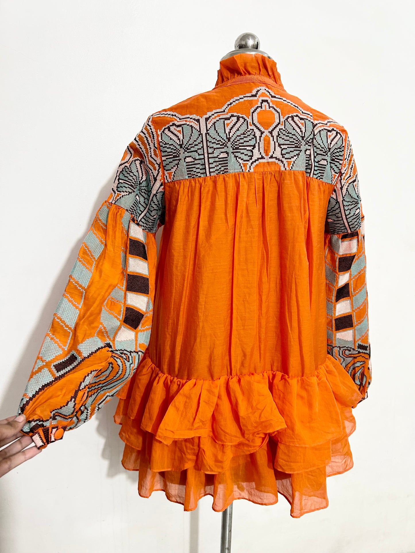Iris Apfel X H&M Flounce-hemmed Dress