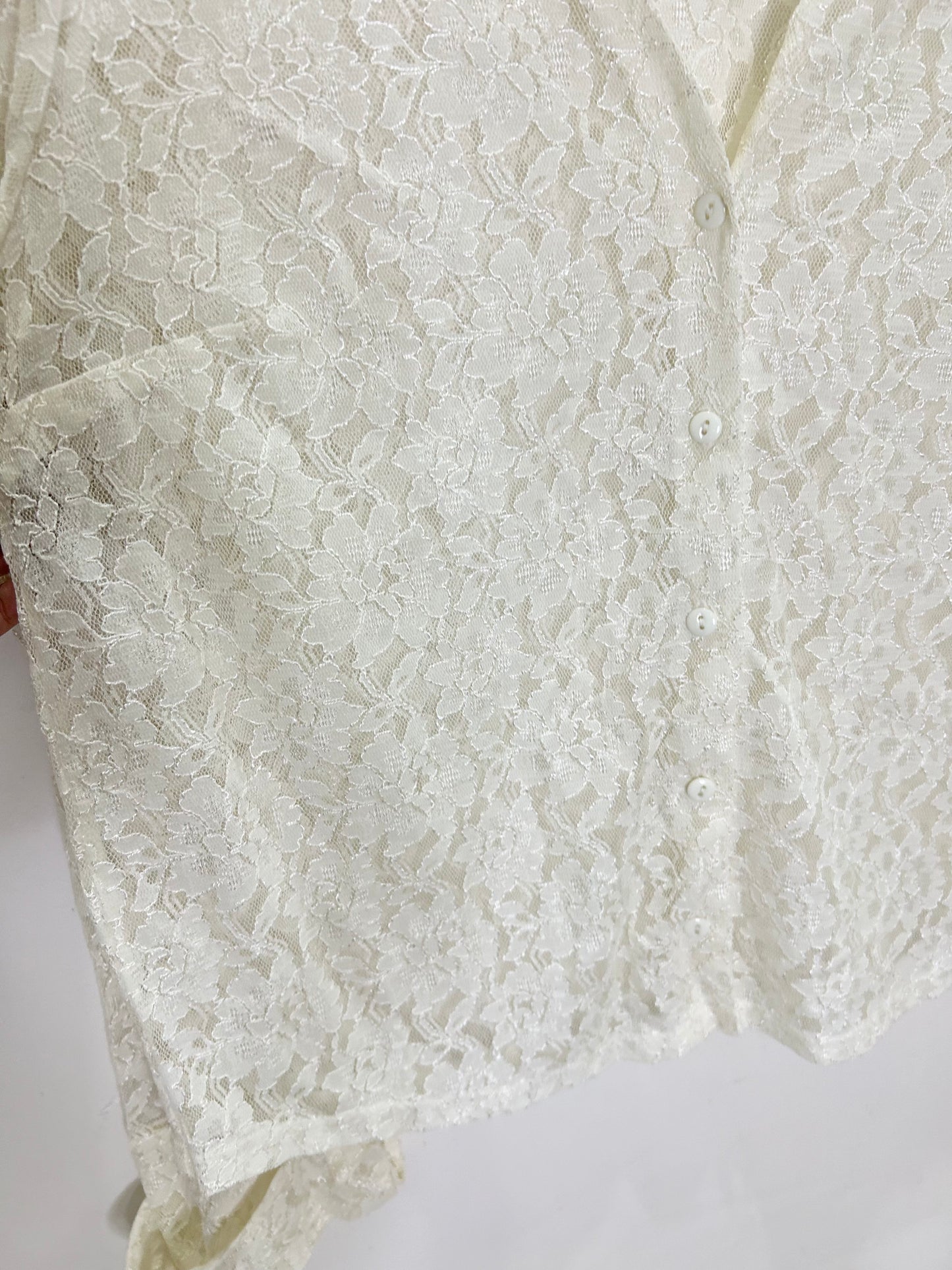 Sheer Lace Shirt