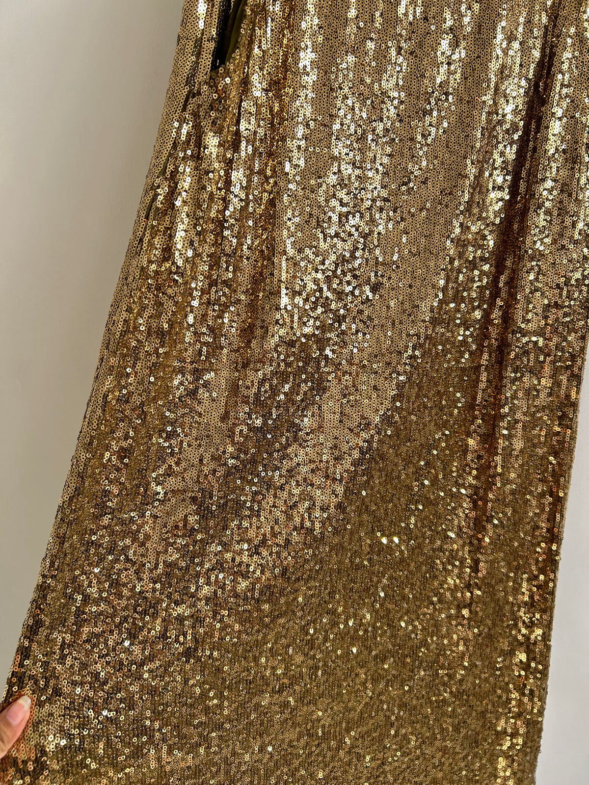 Golden Shimmer Skirt