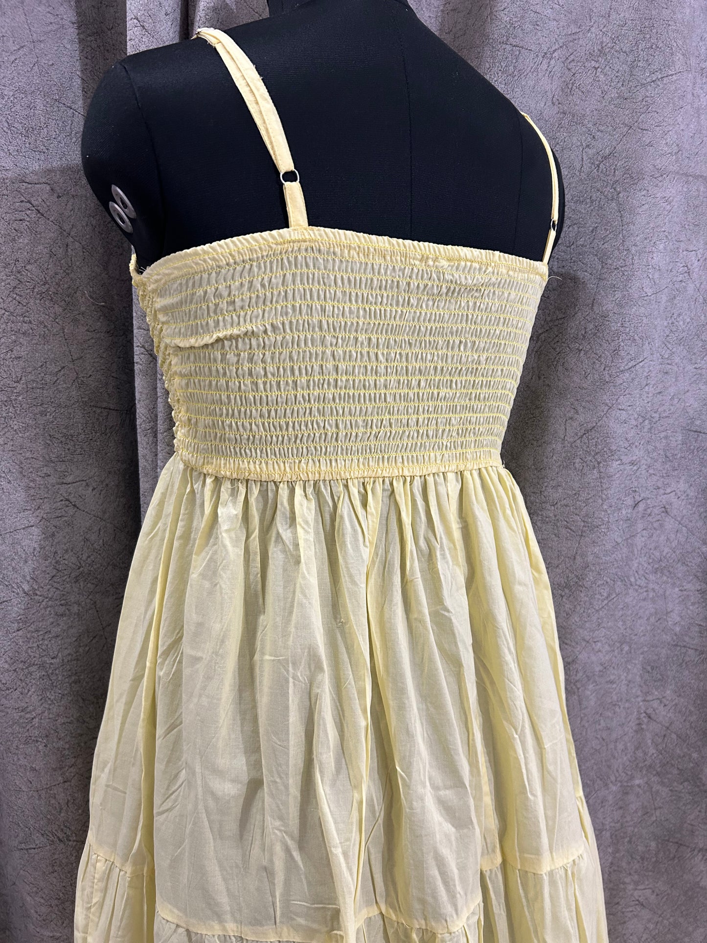 Popcorn Dress: Yellow