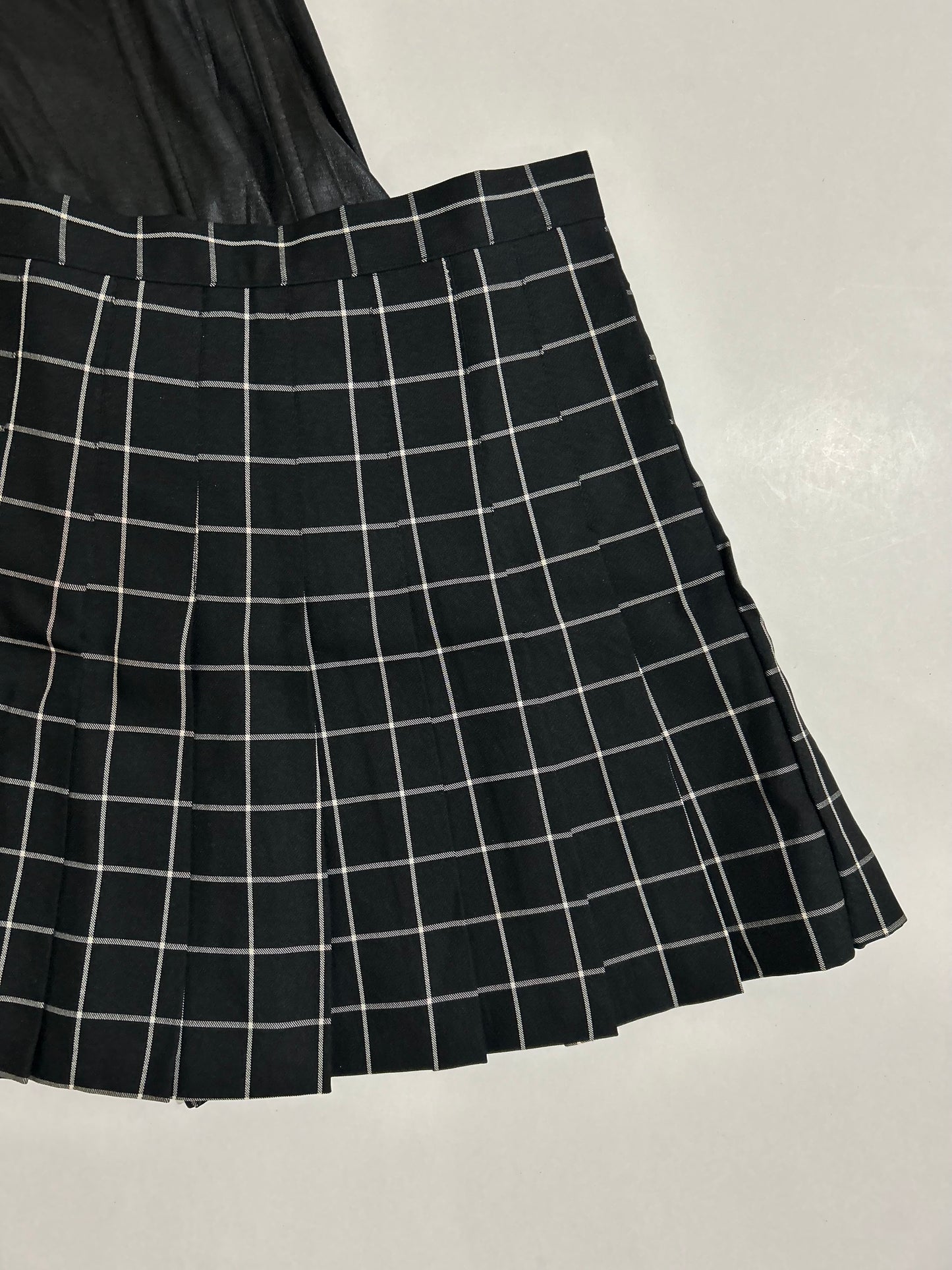 Checked Skirt
