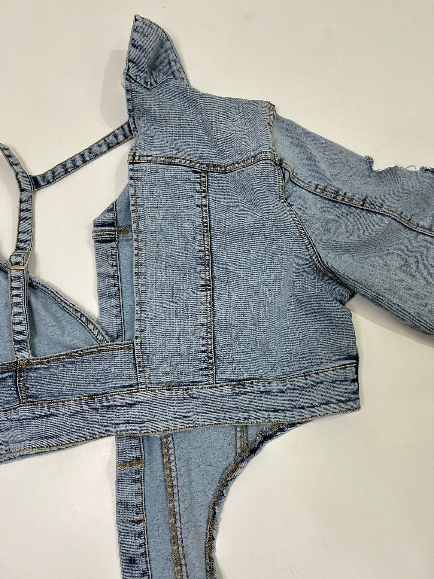 Bralette Denim Jacket