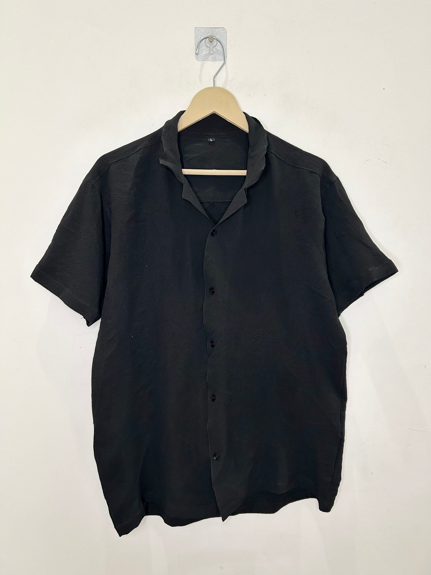 Black Solid Shirt