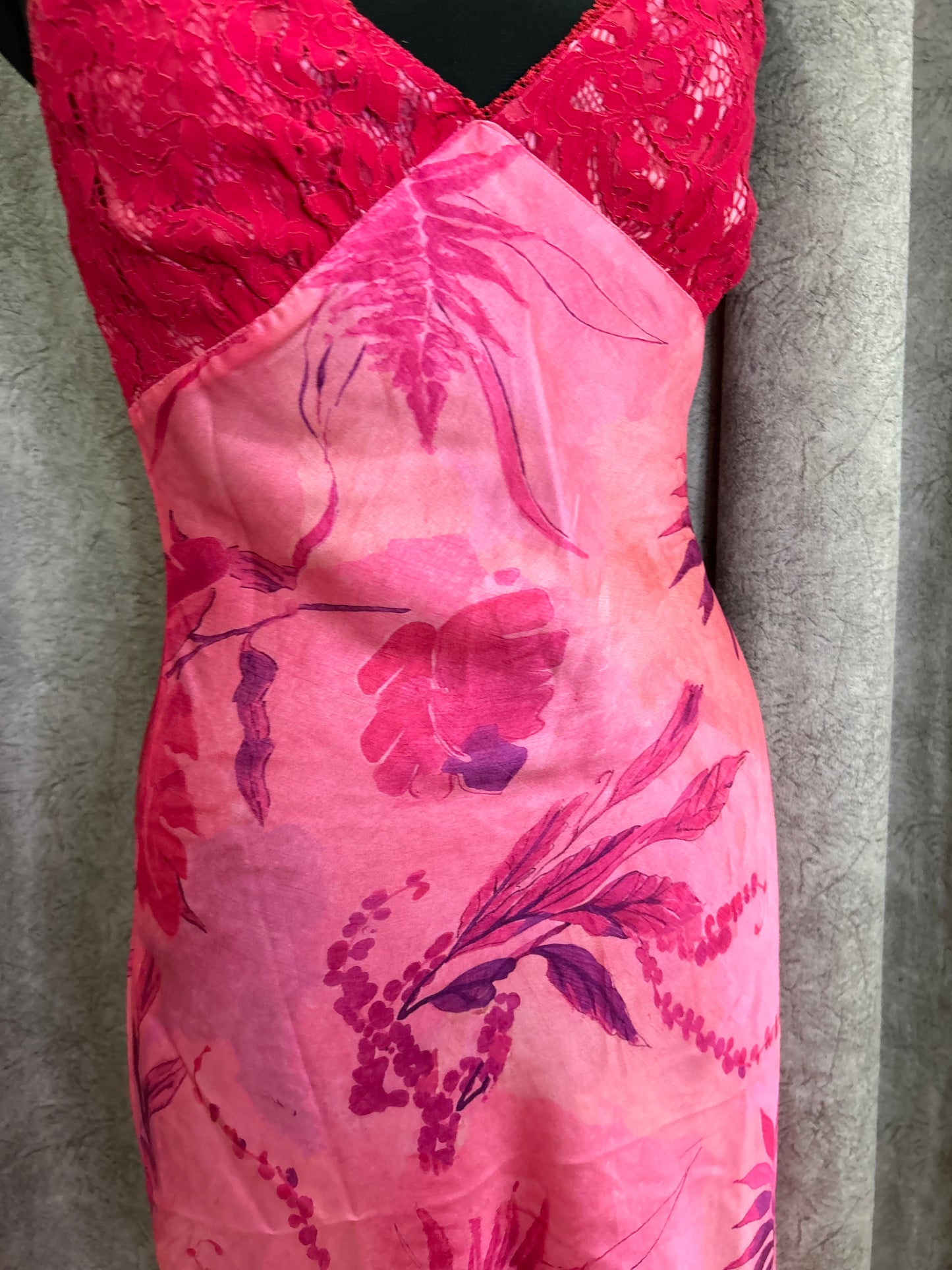 Vintage Slip Floral Dress