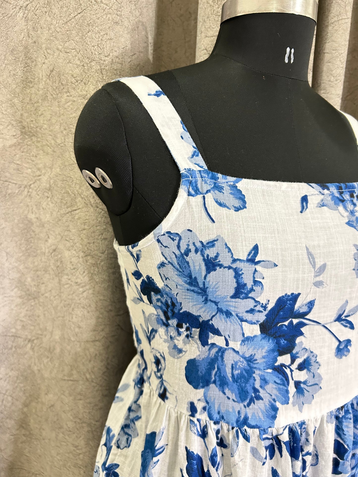 Floral Blue Breeze Dress