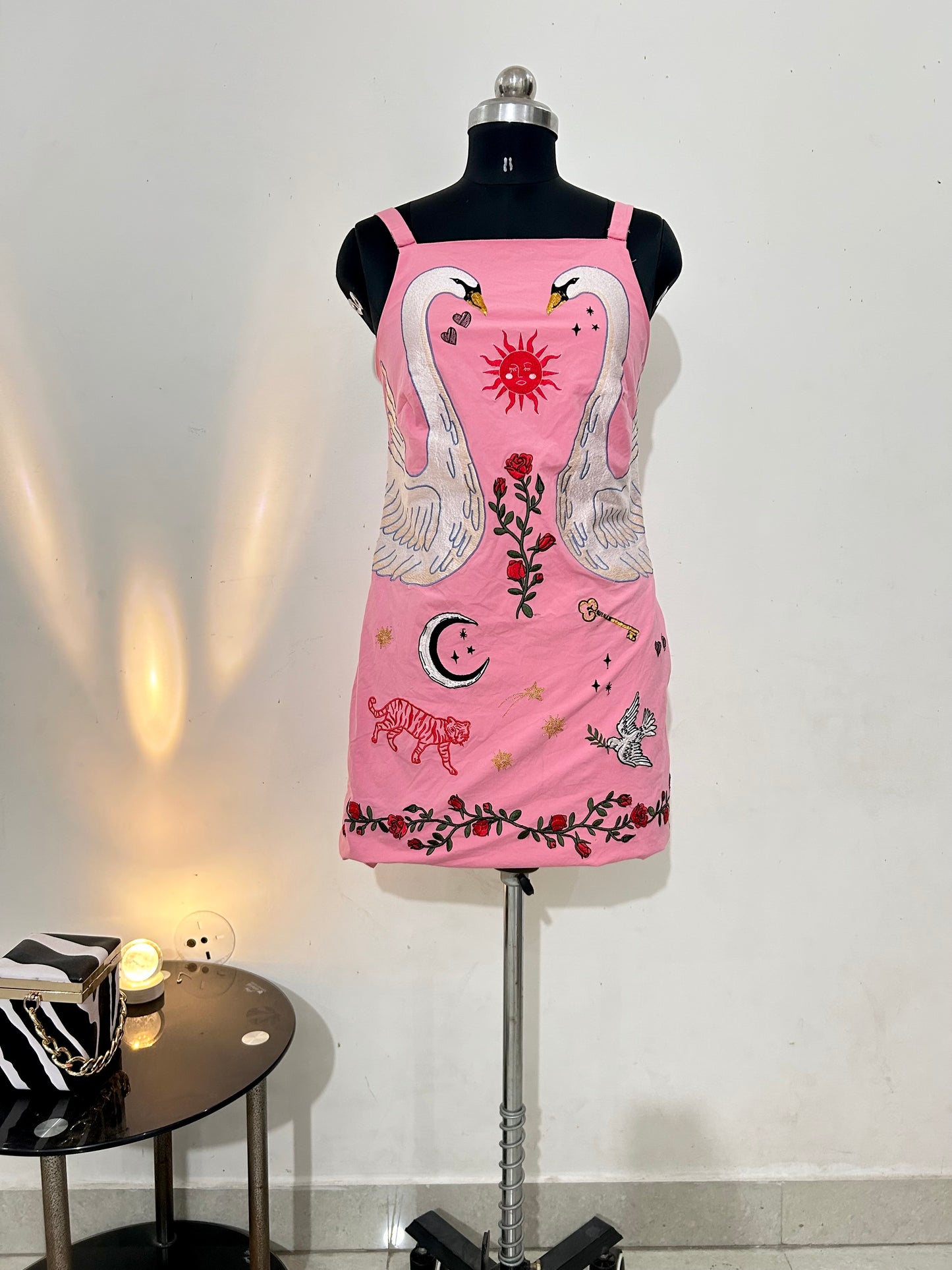 Embroidered Shift Dress- BUST: 36/38”