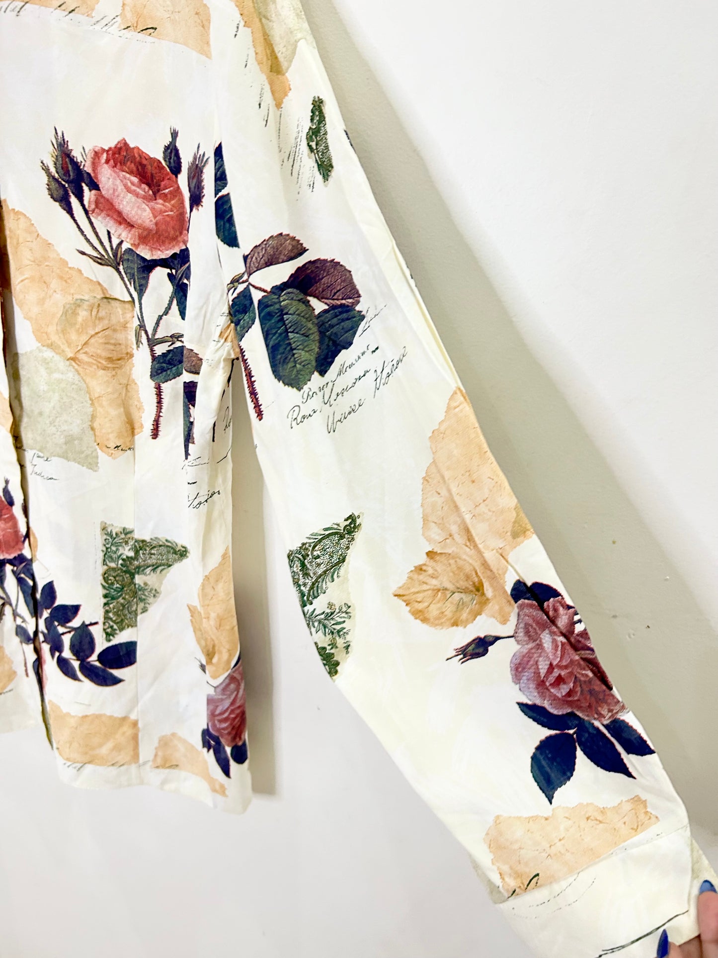 Floral Shirt: Chest-46”