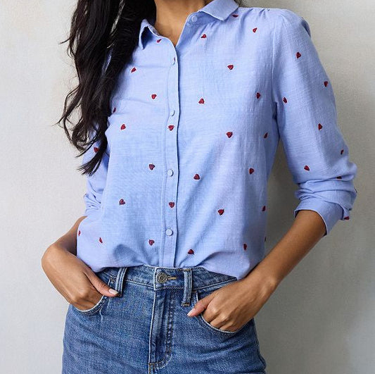 Cotton Heart Shirt