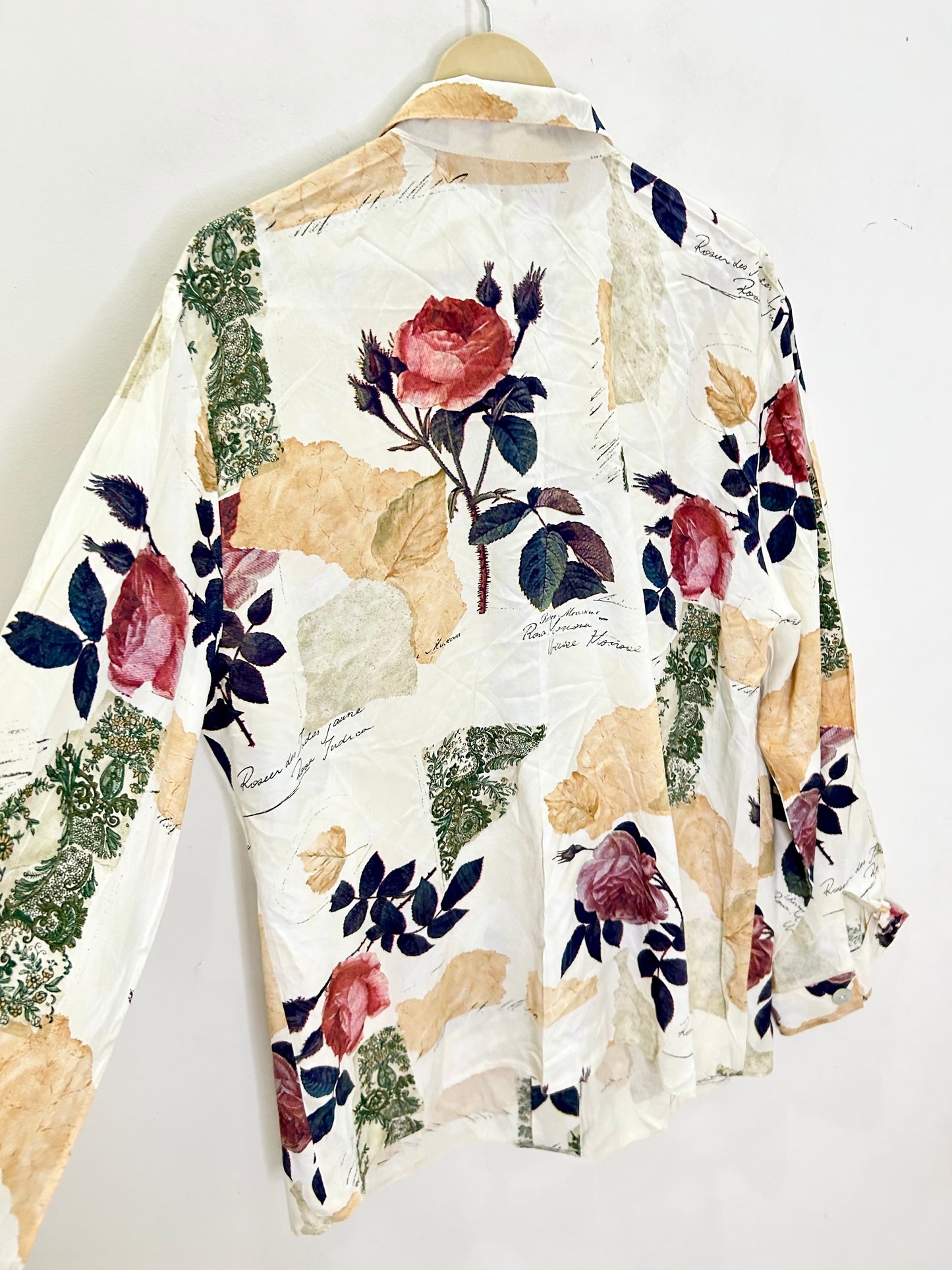 Floral Shirt: Chest-46”