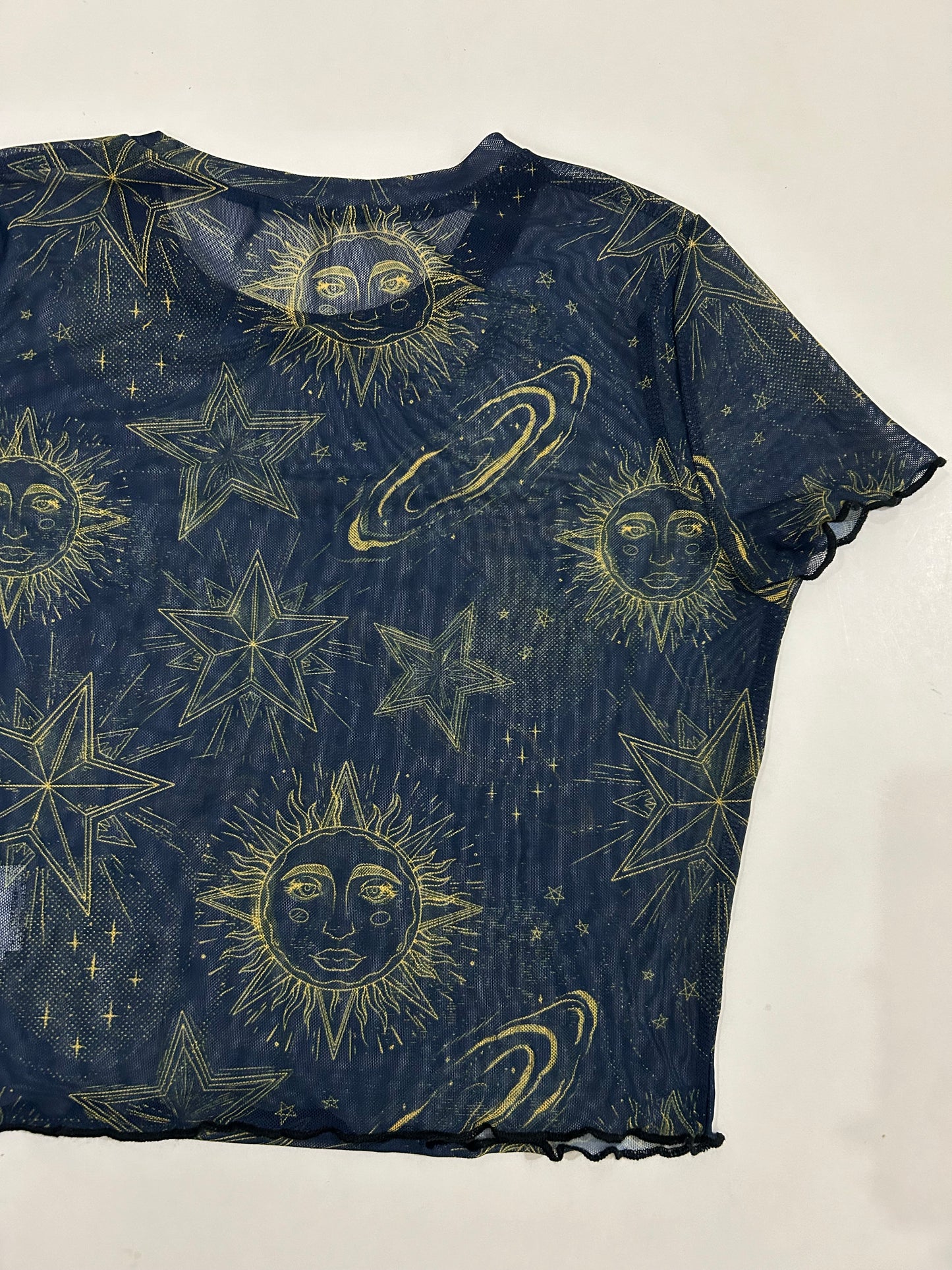 Moon & Star Mesh Top