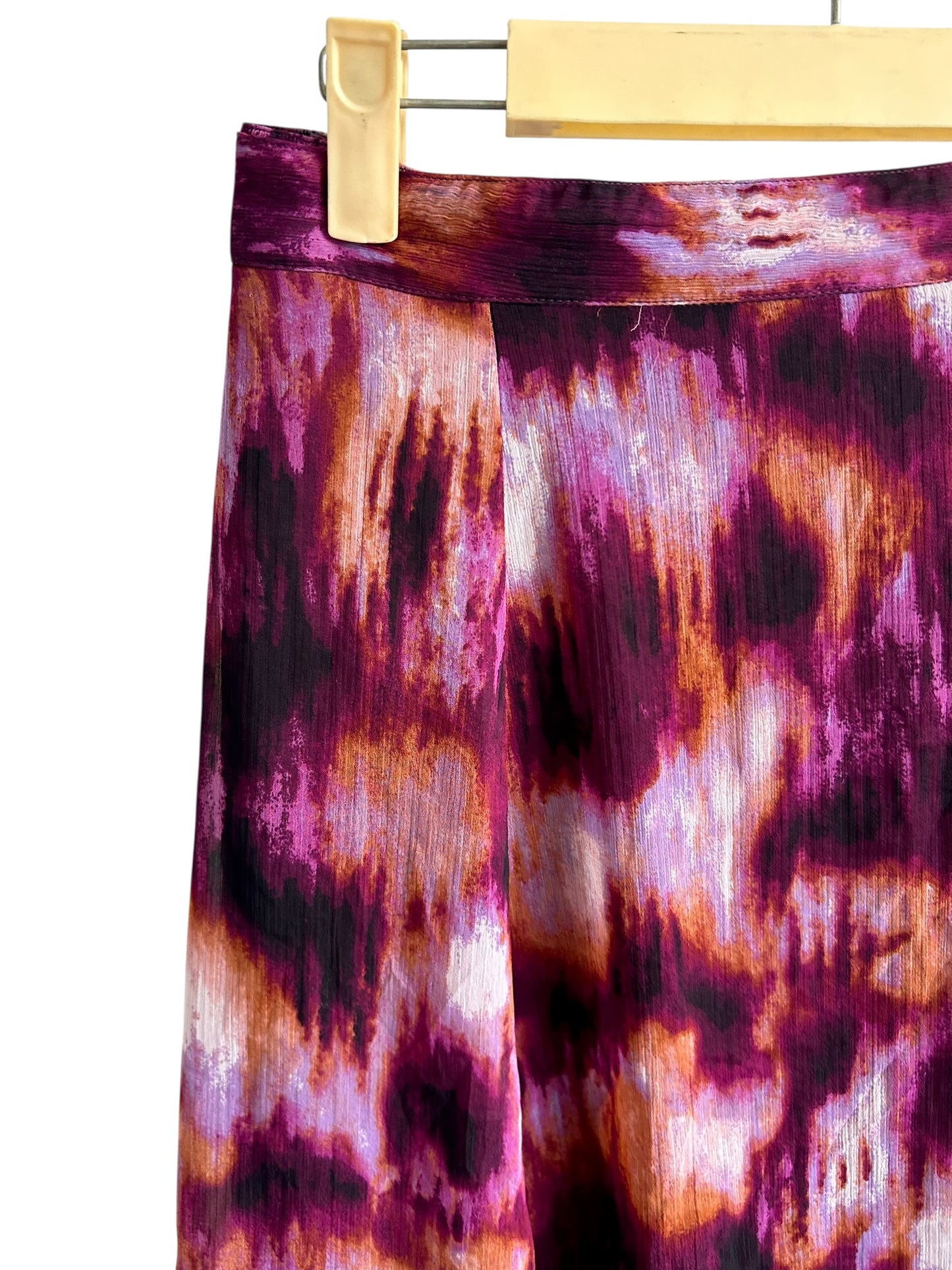 Ikkat Ruffle Skirt