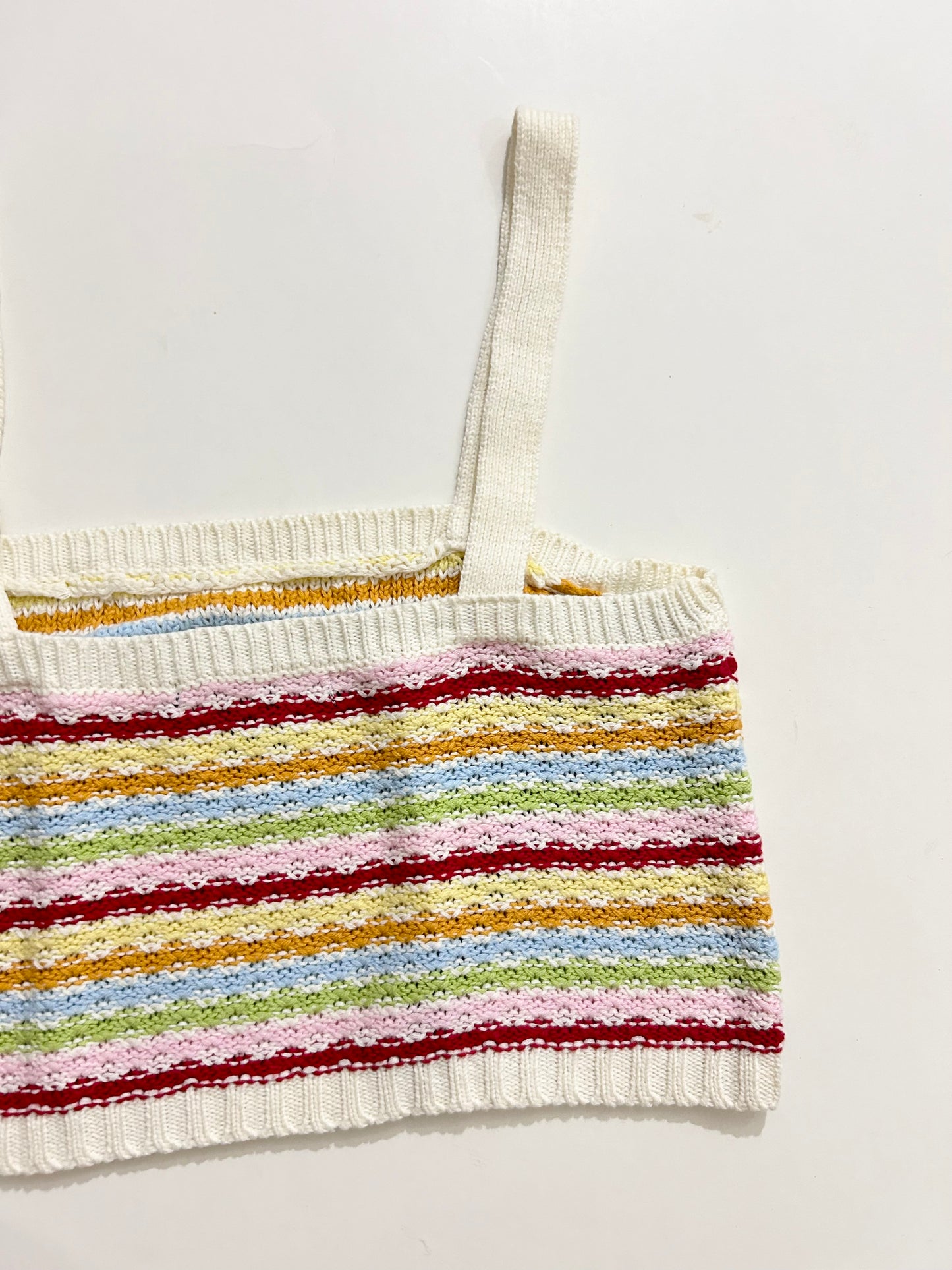 Crochet Top: Bust- 28” TO 34”