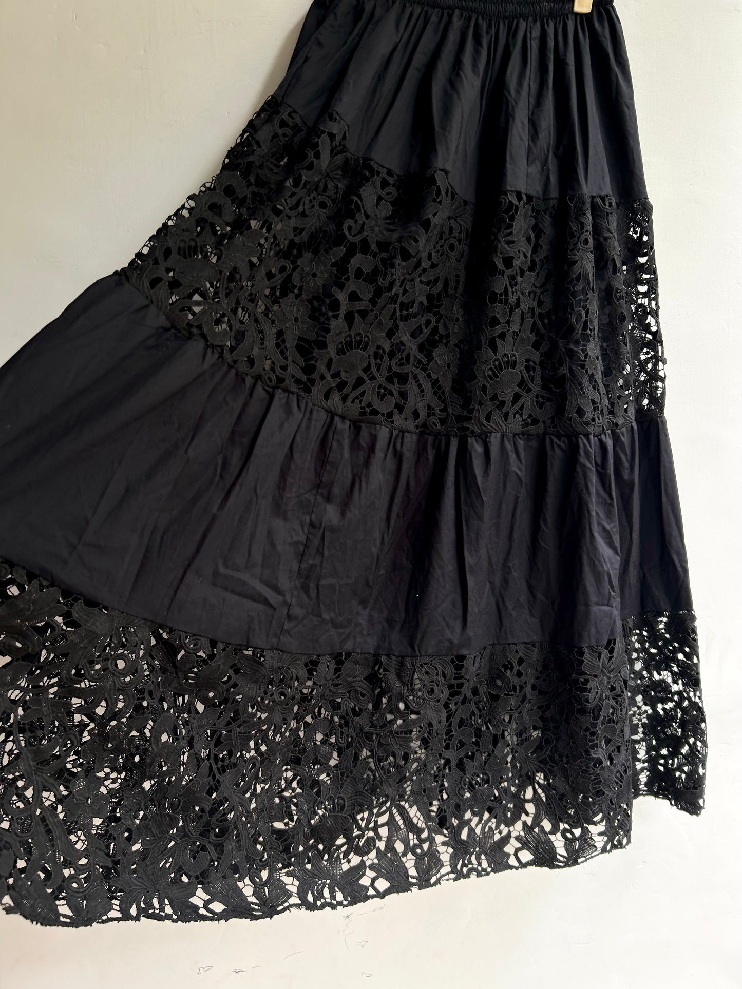 Lace Black Skirt