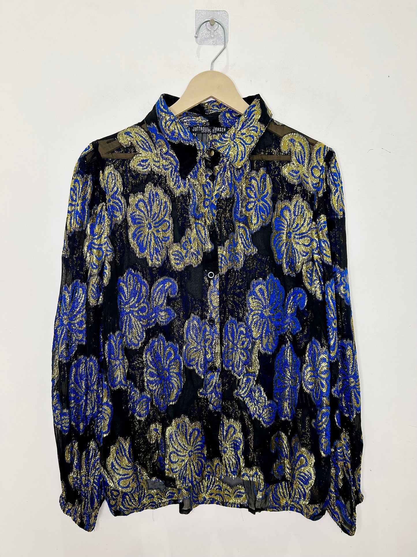 Floral Metallic Shirt